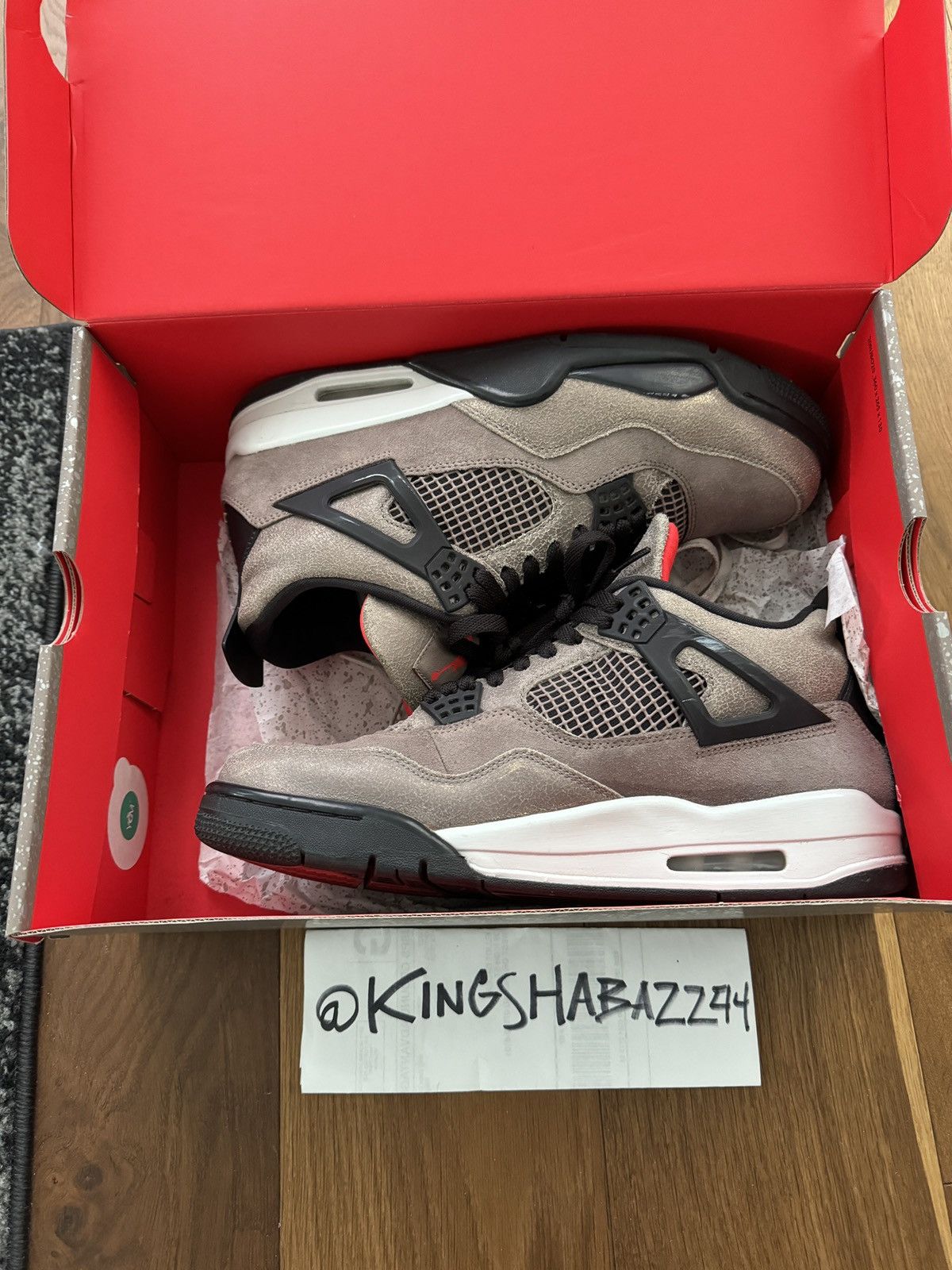 Jordan Brand × Nike AIR JORDAN 4 TAUPE HAZE Size US 11.5 / EU 44-45 - 1 Thumbnail