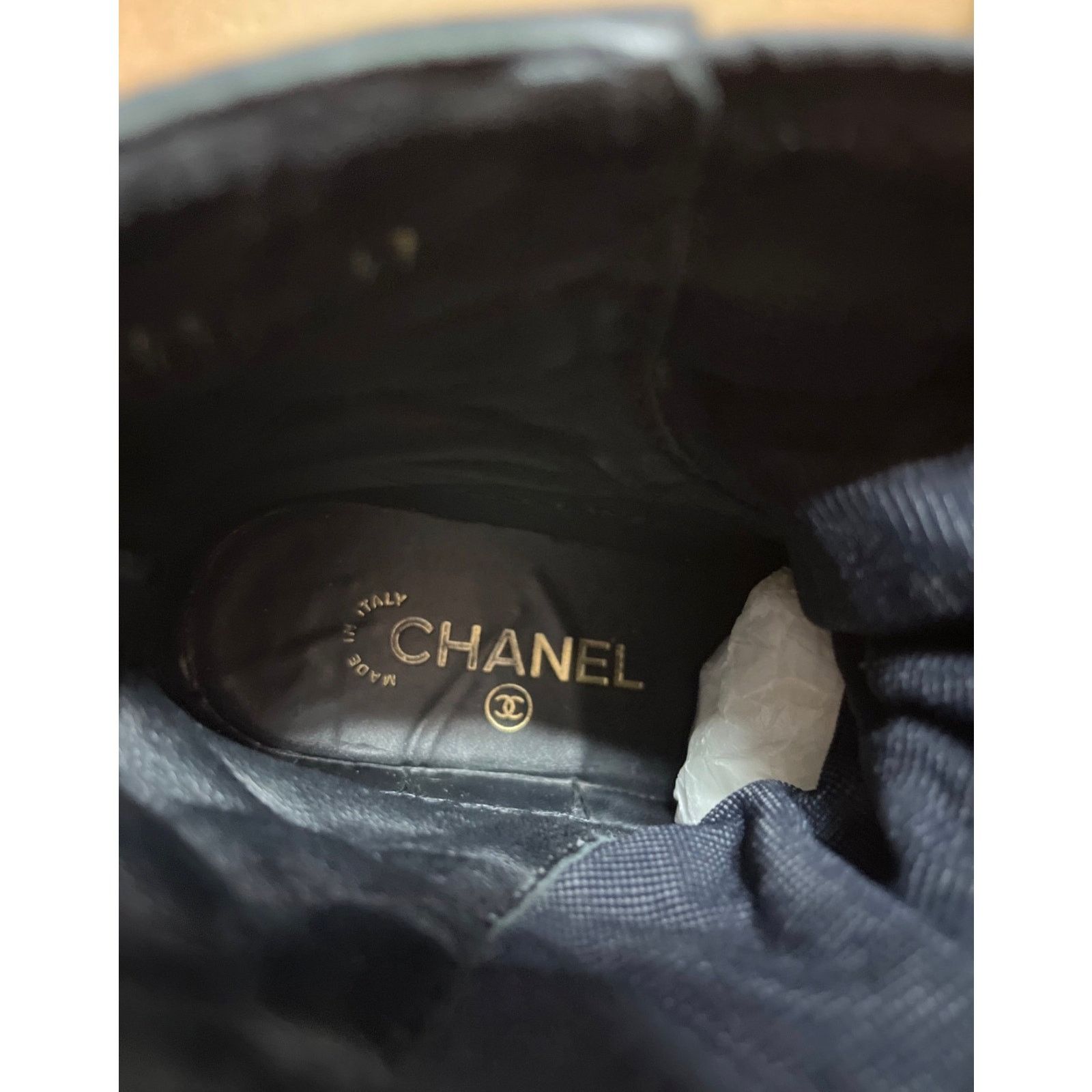 Chanel Chanel Black Lace-Up Boots - Size 37 Size US 6 / IT 36 - 7 Thumbnail