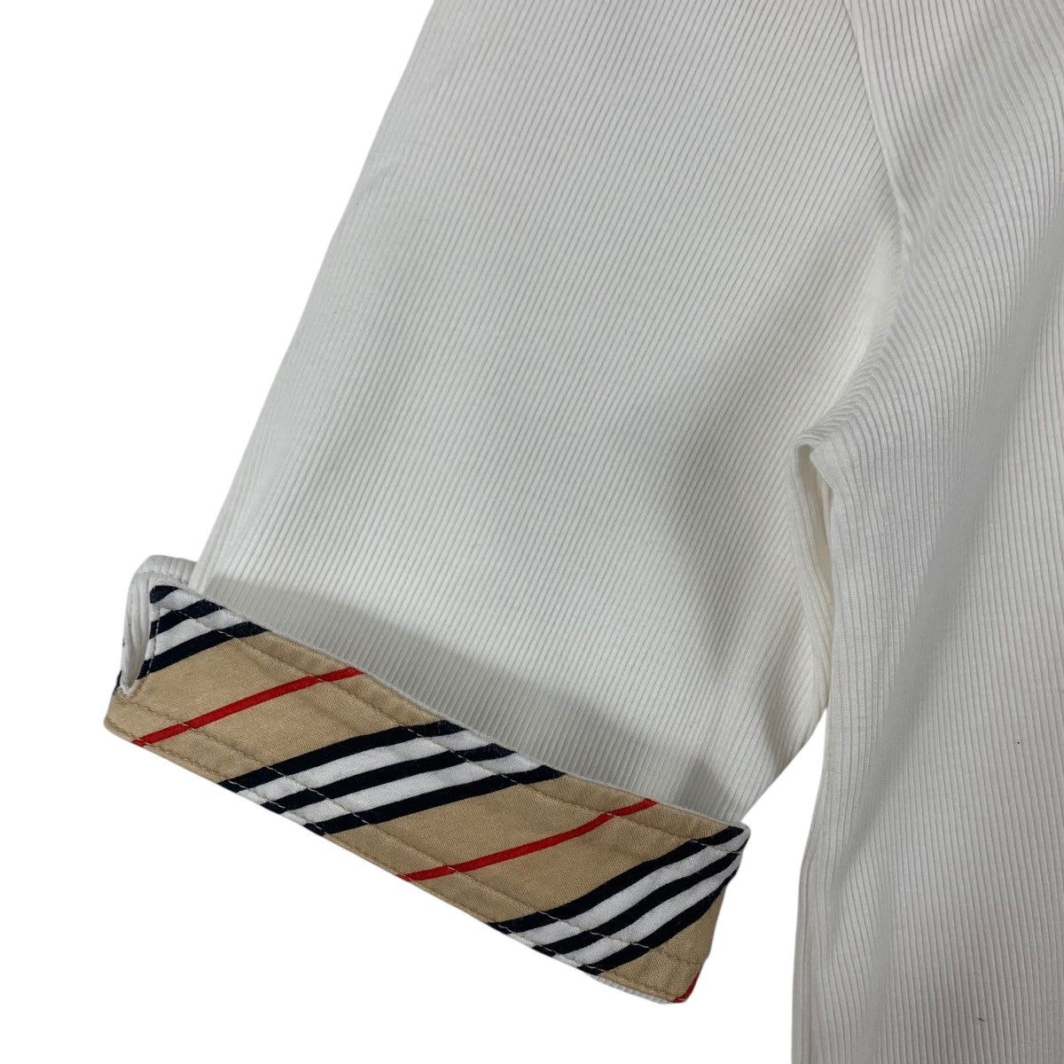 Burberry × Designer BURBERRY Golf nova check collar design polo tee Size US M / EU 48-50 / 2 - 6 Thumbnail