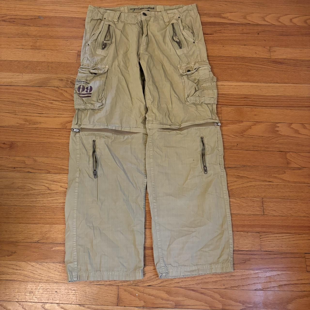 Abercrombie & Fitch balenciaga style bondage pants Size US 35 - 1 Thumbnail