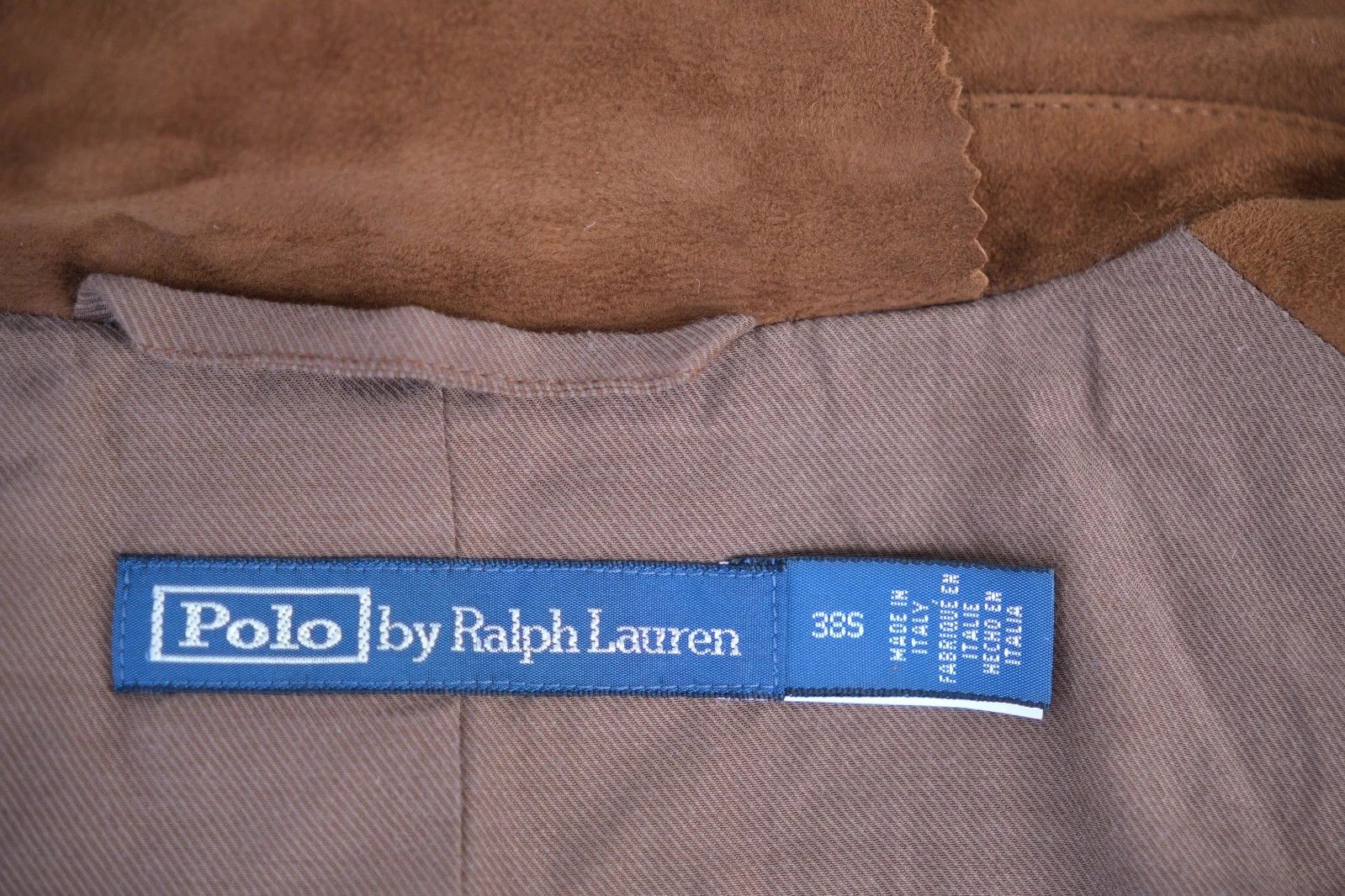 Ralph Lauren Purple Label New Ralph Lauren Polo Brown Suede Jacket EU 48 / US 38 Size 38S - 7 Thumbnail