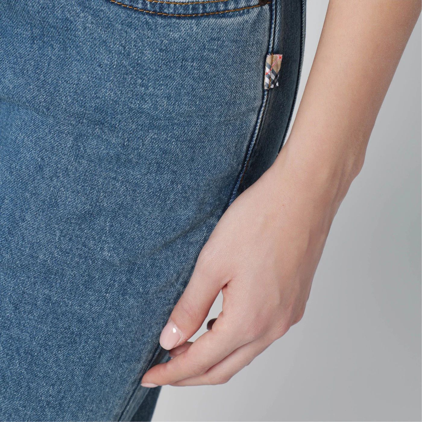 Burberry o1d2blof0426 Regular Fit Jeans in Blue Size 29" - 5 Thumbnail