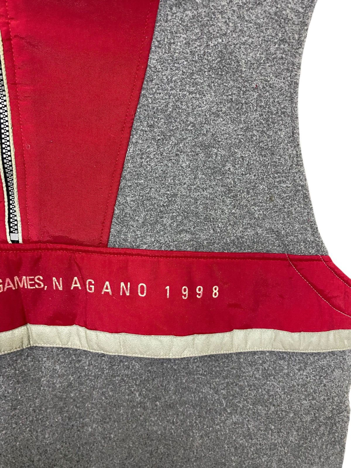 Vintage VTG 98 Nagano Winter Olympics fleece vest Coca-Cola Georgia Size US XL / EU 56 / 4 - 4 Thumbnail