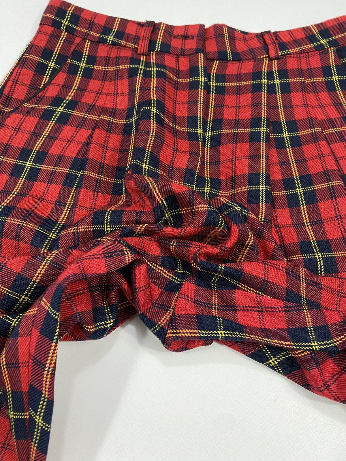Other Y2K Tartan Plaid UK Punk Classic Checkered Pants Size 28" / US 6 / IT 42 - 10 Thumbnail