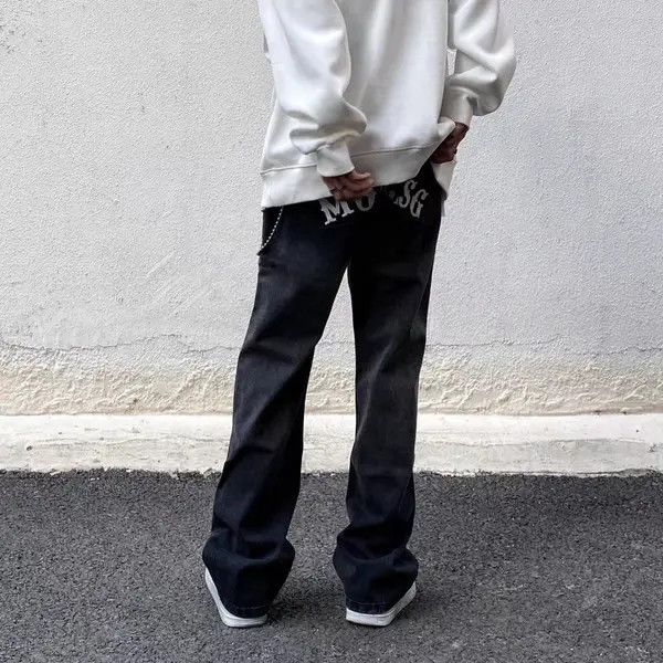 Japanese Brand × Jean Street hip hop cross print jeans Size US 32 / EU 48 - 3 Thumbnail