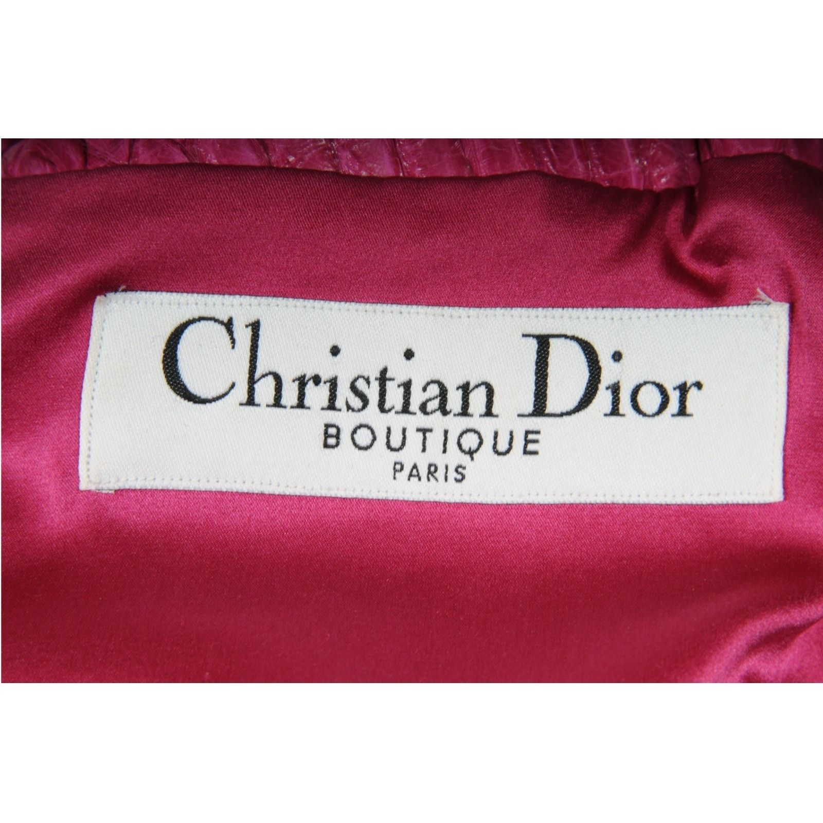 Dior John Galliano Spring 2004 Crop Biker Jacket Size S / US 4 / IT 40 - 20 Thumbnail