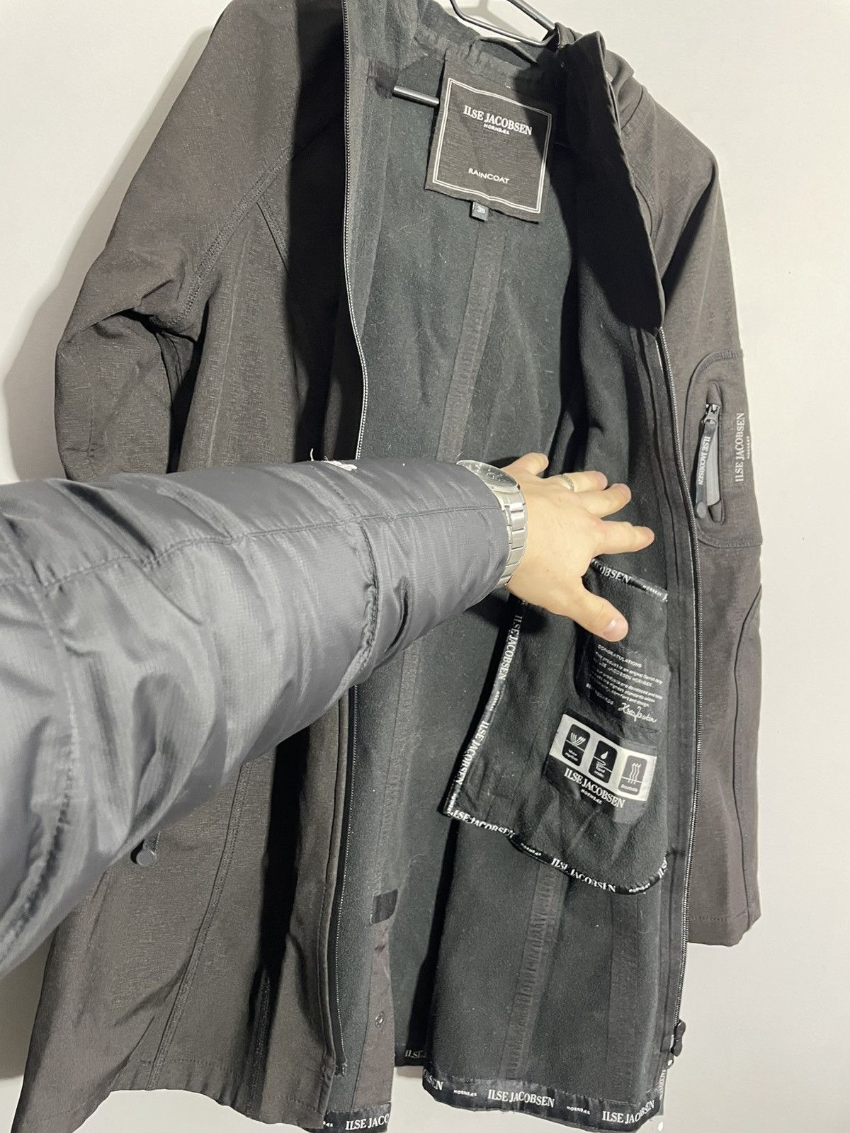 Ilse Jacobsen Ilse Jacobsen Hornbaek Women’s Raincoat Size 36 Size XS / US 0-2 / IT 36-38 - 14 Thumbnail