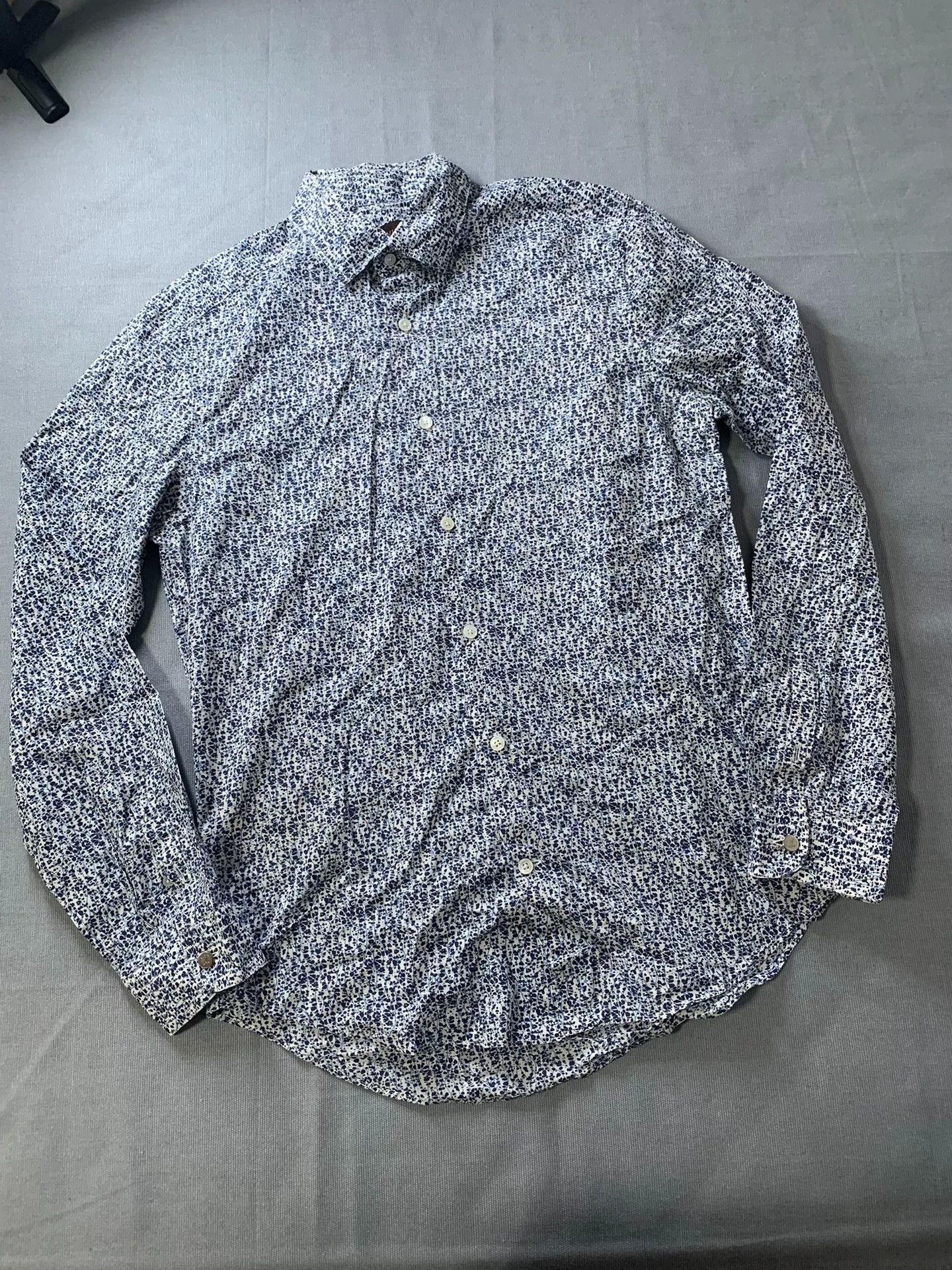 Louis Vuitton Louis Vuitton Polka Dot Long Sleeve Shirt Size US M / EU 48-50 / 2 - 1 Thumbnail