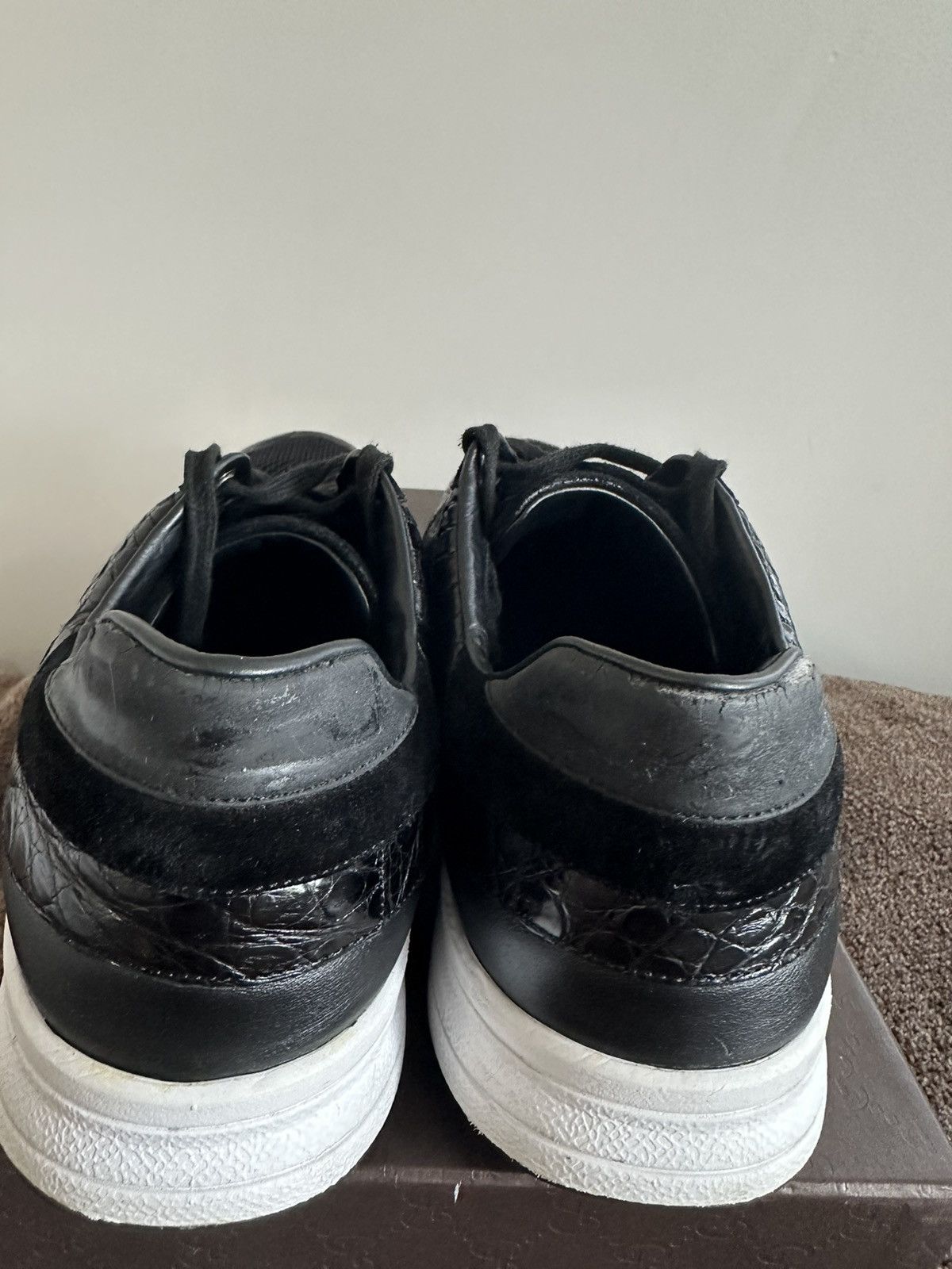 Gucci Gucci “Nero” Reflex Sneaker Size US 11 / EU 44 - 4 Thumbnail
