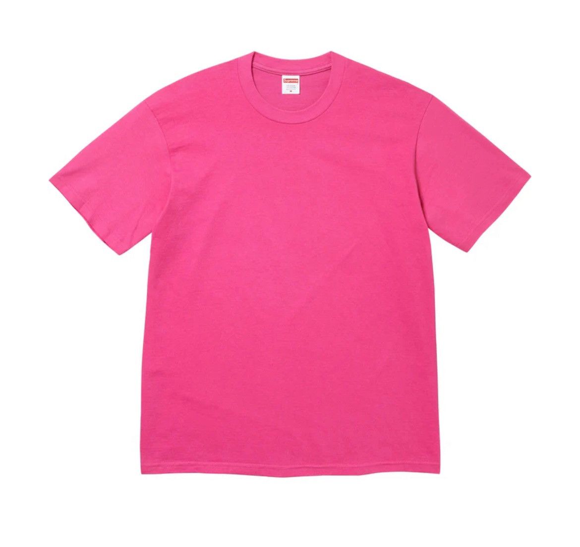 Supreme × Vintage Supreme Tape Tee Fuchsia Pink Size US M / EU 48-50 / 2 - 2 Thumbnail