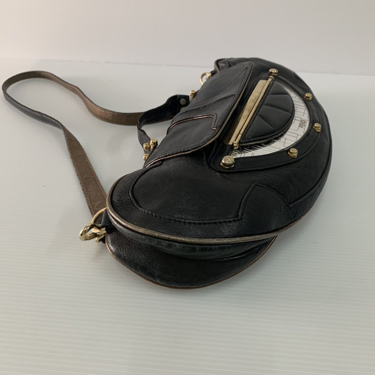 Fendi Fendi Mini Mirror Vanity Leather Small Bag Size ONE SIZE - 6 Thumbnail