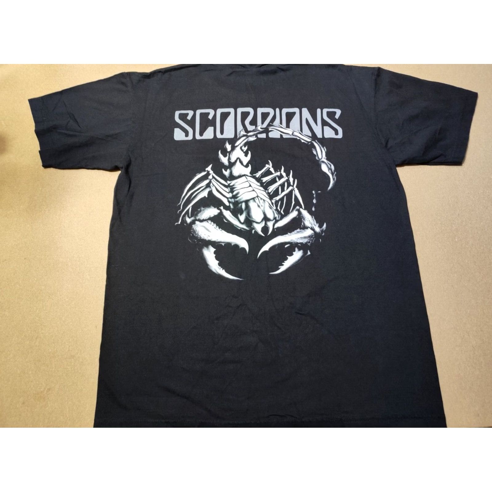 X-LARGE Vintage Scorpions P.K. Sports T-Shirt Mens XL Black Cotton X-Large Shirt Mens XL Black Graphic Print Size US XL / EU 56 / 4 - 2 Thumbnail