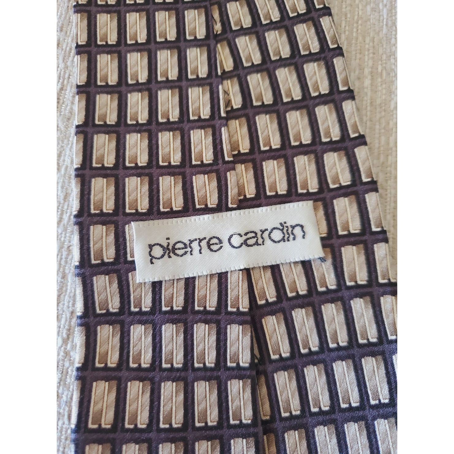 Pierre Cardin Pierre Cardin 100% Silk Neck Tie One Size Size ONE SIZE - 4 Thumbnail