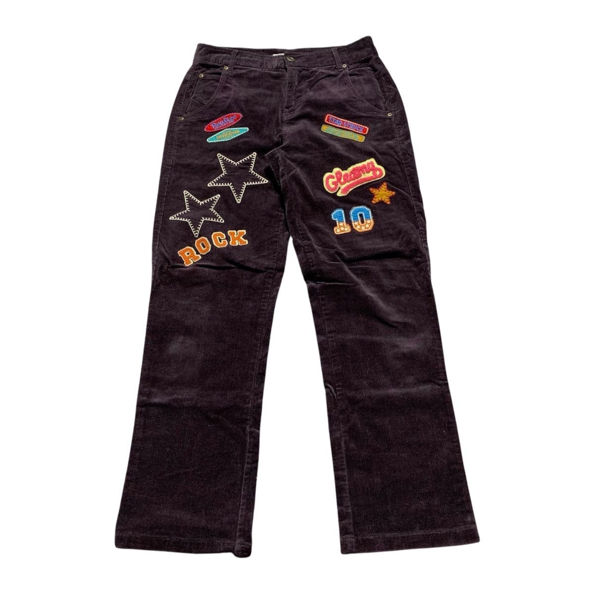 Japanese Brand 2000s Rough Union Made Corduroy Burgundy V-keii Lgb Style Size US 29 - 1 Thumbnail