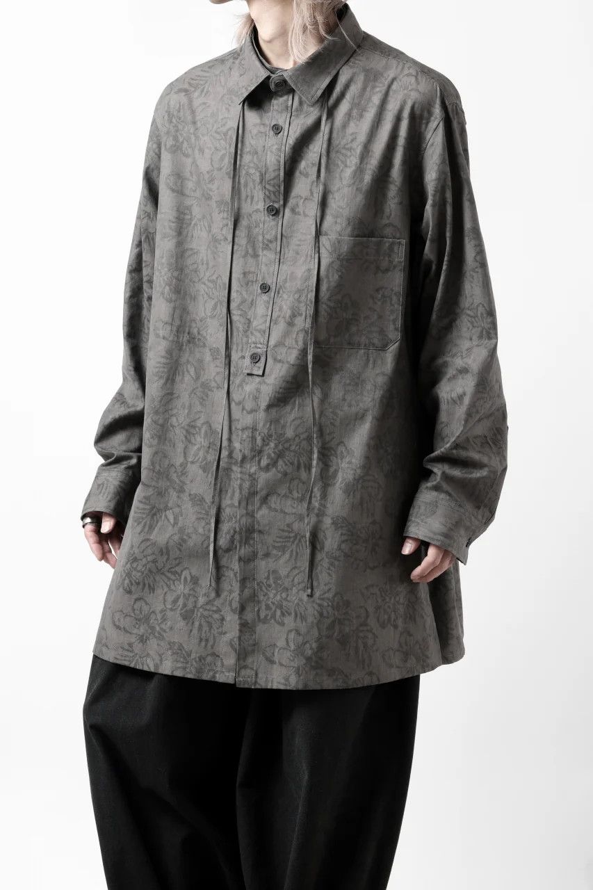 Y's for Men Yohji Yamamoto Y's for men - FLORAL JACQUARD SHIRT Size US L / EU 52-54 / 3 - 7 Thumbnail