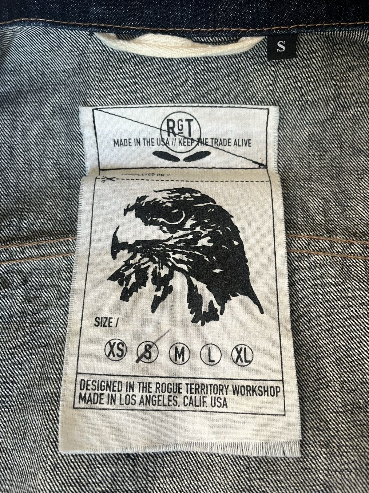 Rogue Territory Raw Denim Rogue Territory Supply jacket Size US S / EU 44-46 / 1 - 7 Thumbnail