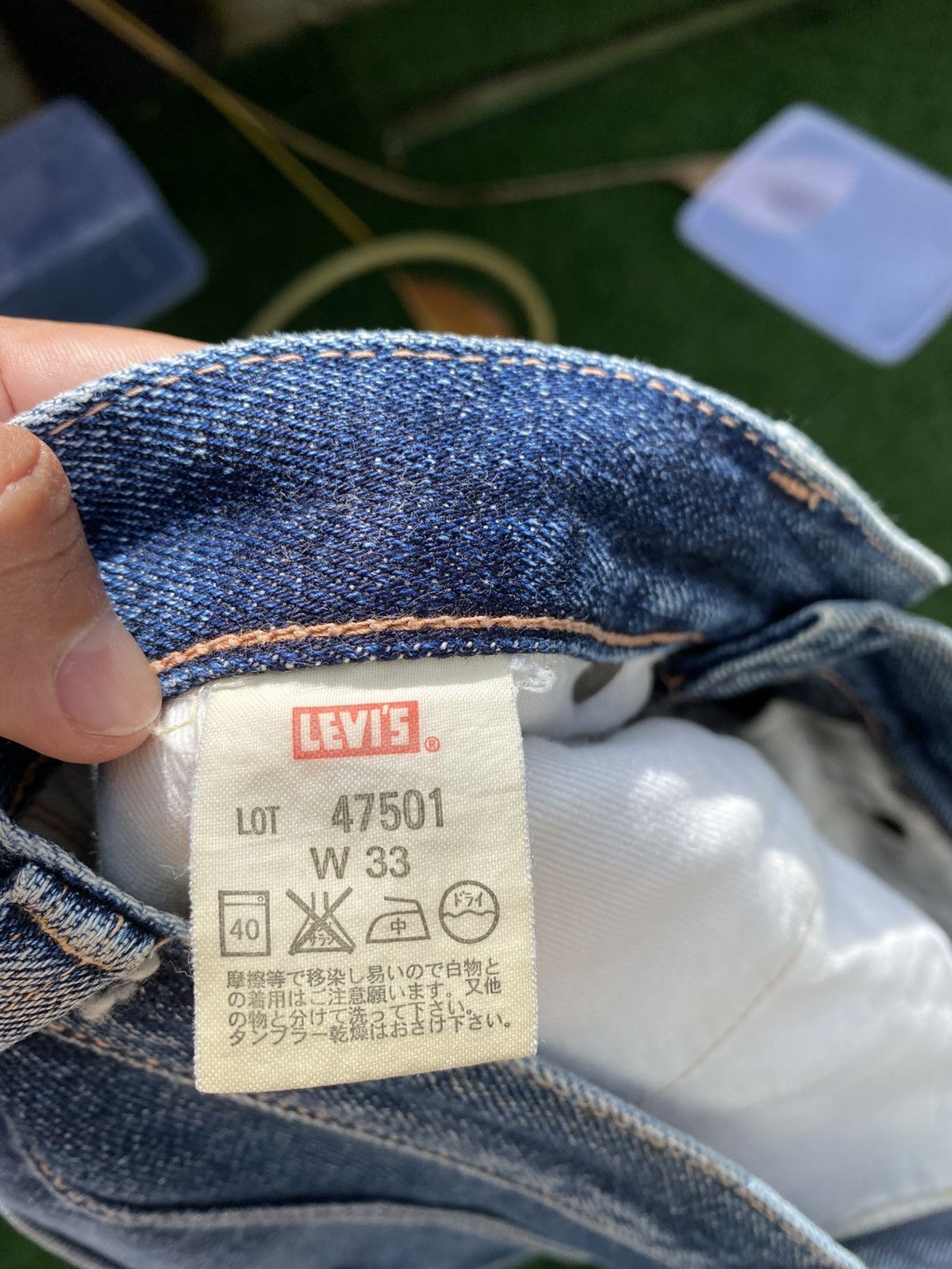 Levi's Vintage Clothing W32x28.5 Vintage levi's 501 LVC redline made in JAPAN Size US 32 / EU 48 - 9 Thumbnail