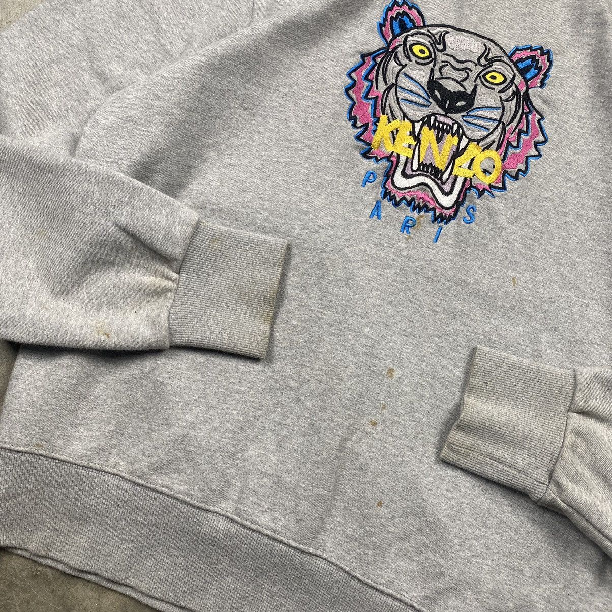Designer × Japanese Brand × Kenzo Vintage Kenzo Embroidery Crewneck Size US L / EU 52-54 / 3 - 5 Thumbnail