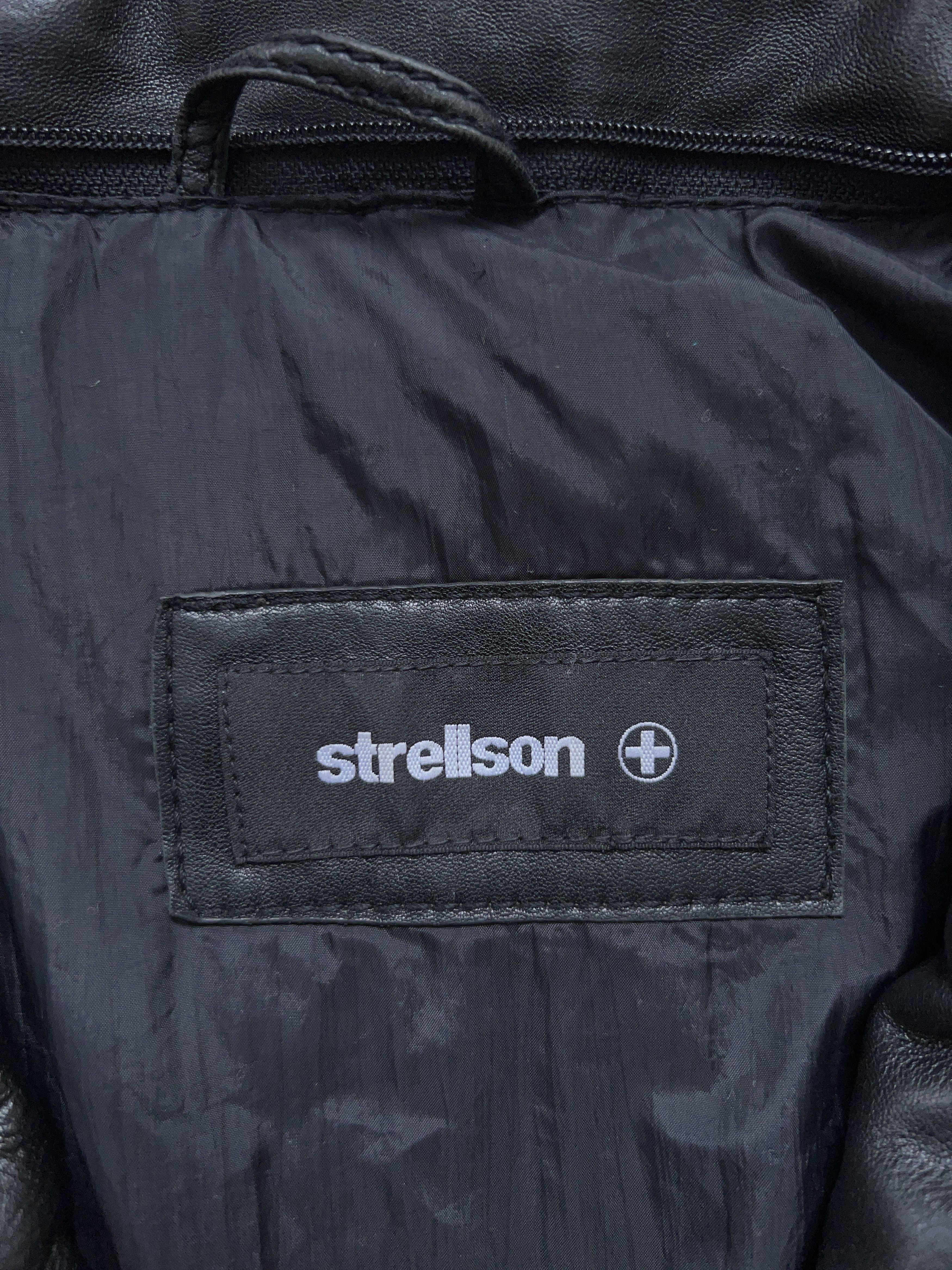 Strellson Mens Swiss Black Soft Leather Jacket Blazer Style Size 50 M Size US M / EU 48-50 / 2 - 6 Thumbnail