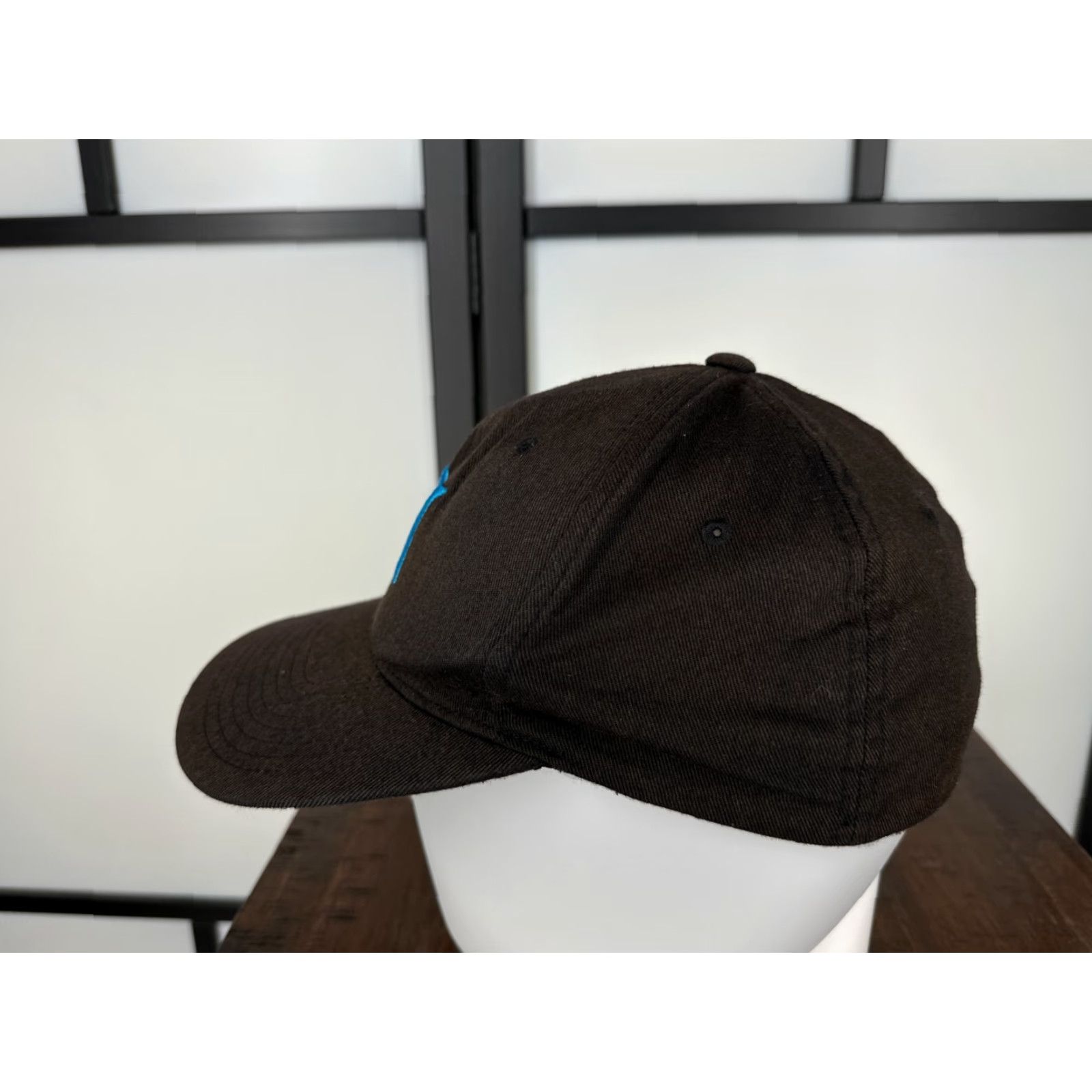 Hurley Hurley Hat Cap Fitted Adult Small Medium Black White Blue Cotton Blend Twill Baseball Cap Casual Men M XS? Size ONE SIZE - 4 Thumbnail