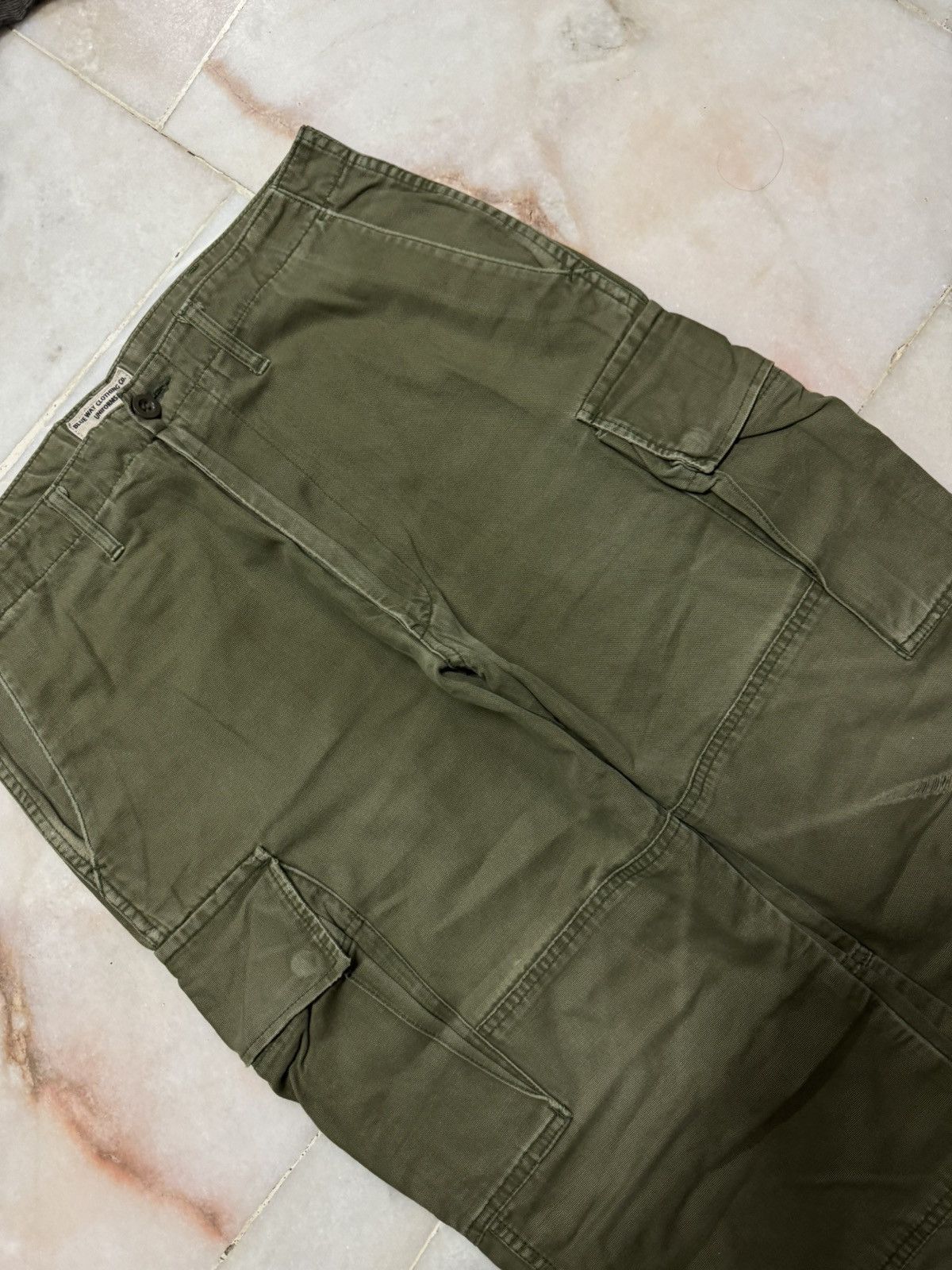 General Research 💥VINTAGE 90s BLUE WAY CLOTHING CO UNIFORMS CARGO DISTRESS Size US 32 / EU 48 - 6 Thumbnail