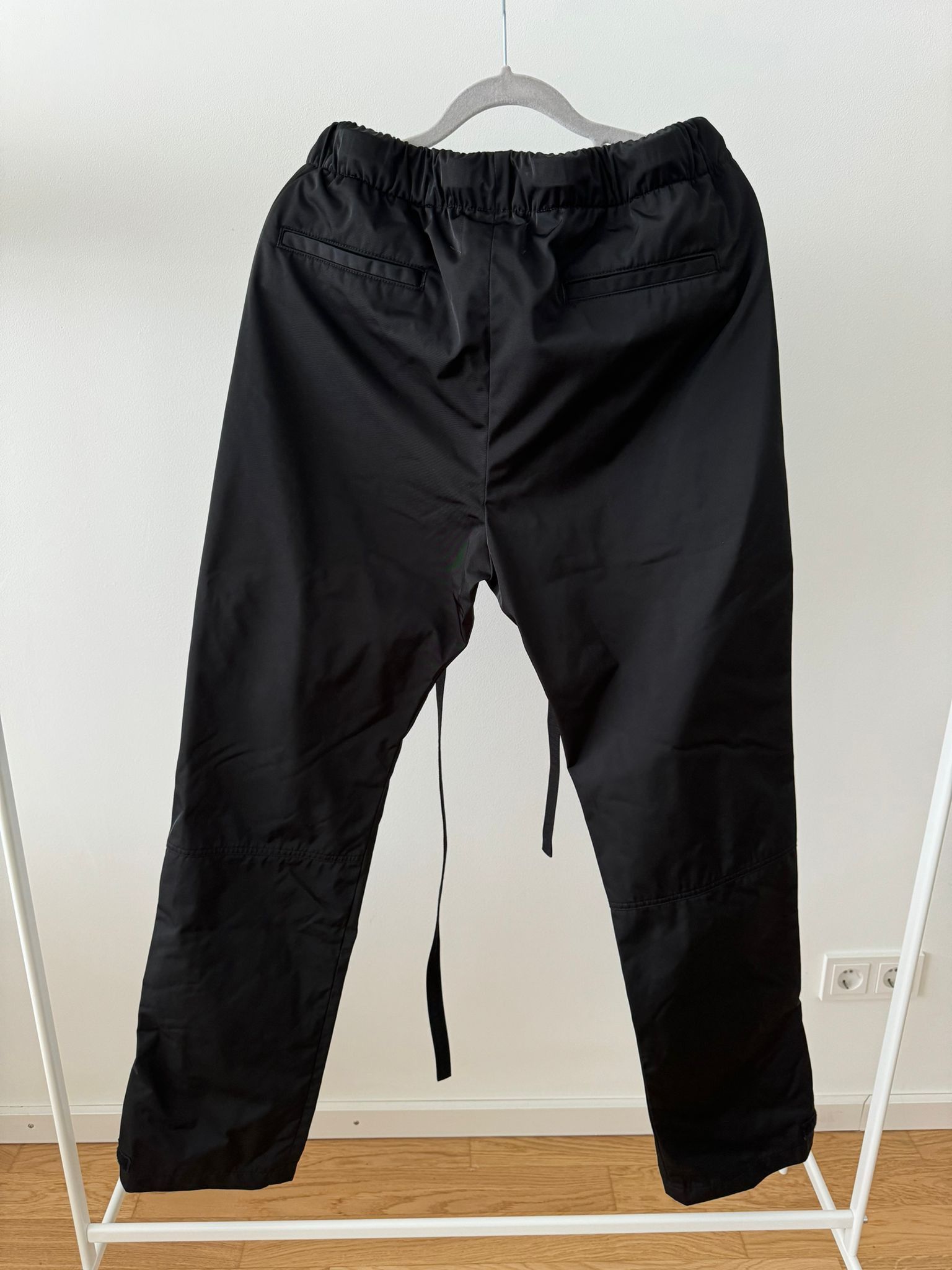 Fear of God Fear of God Sixth Collection Black Nylon Pants M | Grailed