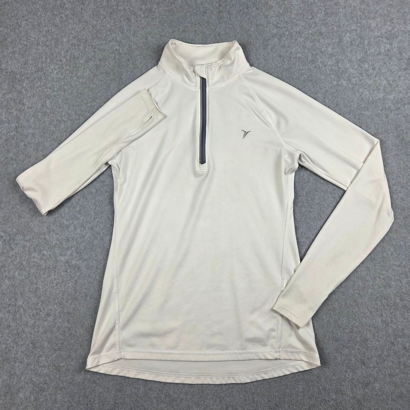 Old Navy Old Navy Active XS Long Sleeve 3/4 Zip Shirt Run Rest Repeat Size XS / US 0-2 / IT 36-38 - 4 Thumbnail