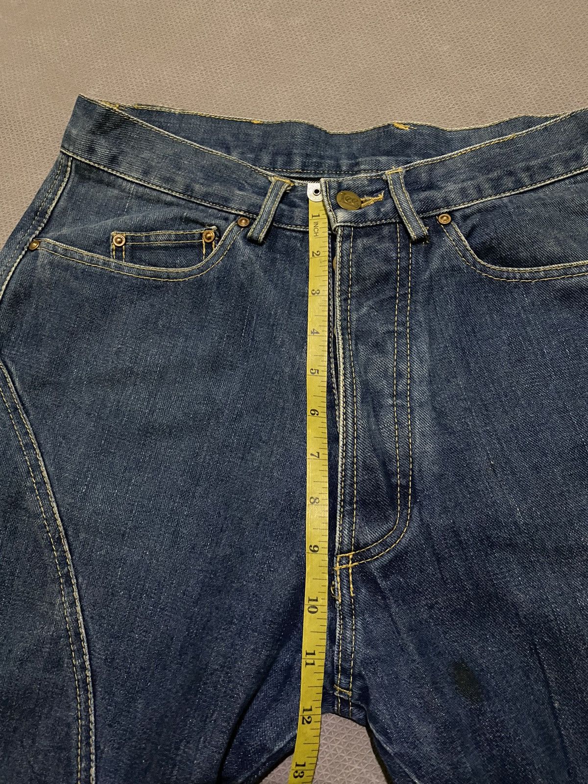 Japanese Brand × Lee × Vintage Lee jeans embroidery buckle denim Size US 32 / EU 48 - 12 Thumbnail