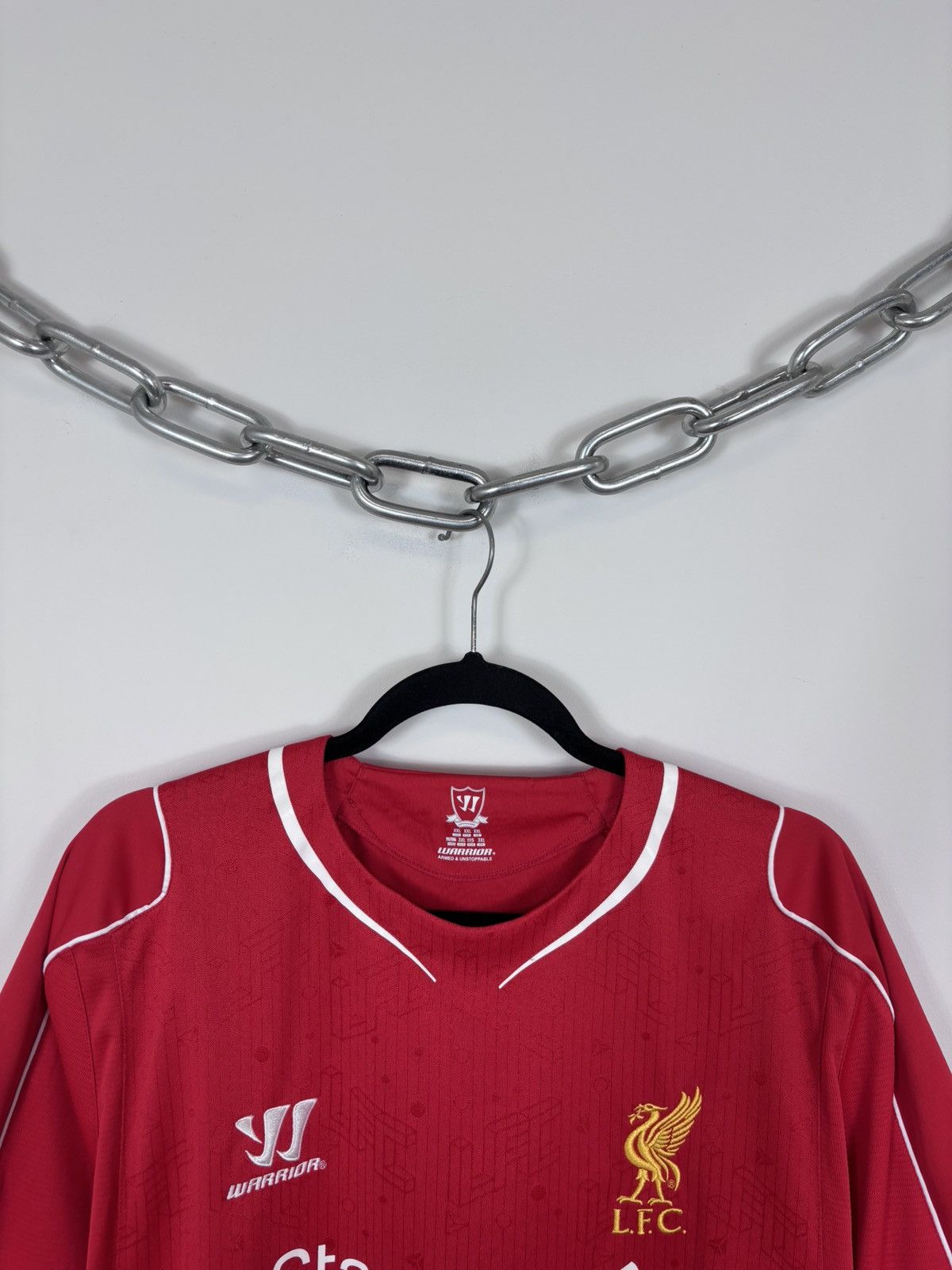 Warrior Warrior Liverpool 2014/2015 Home Football Soccer Jersey Size US XXL / EU 58 / 5 - 3 Thumbnail