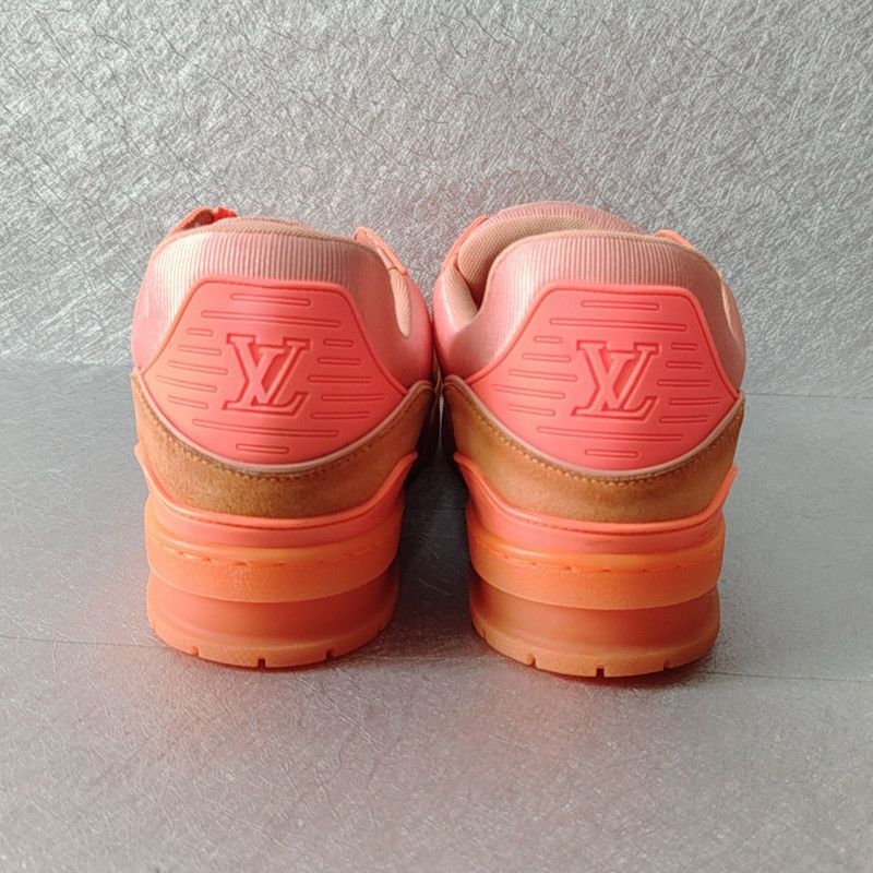 Louis Vuitton Virgil Abloh x Louis Vuitton Orange Trainers for Men - Size US 9.5 / EU 42-43 - 3 Thumbnail