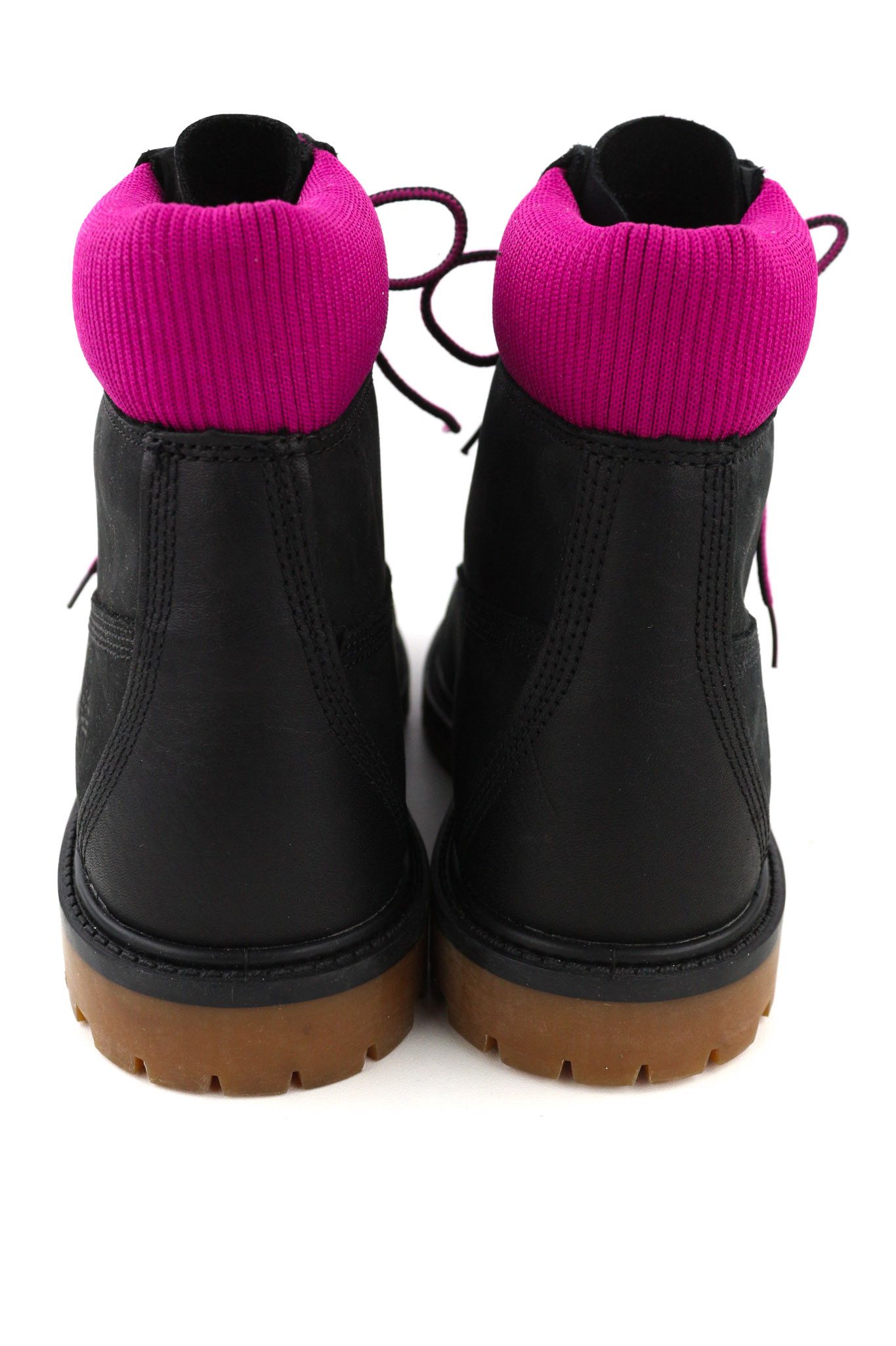 Timberland A44KX-A6150 EU38.5/39 Black Leather High Top Shoes 80837 Size US 7.5 / IT 37.5 - 8 Thumbnail