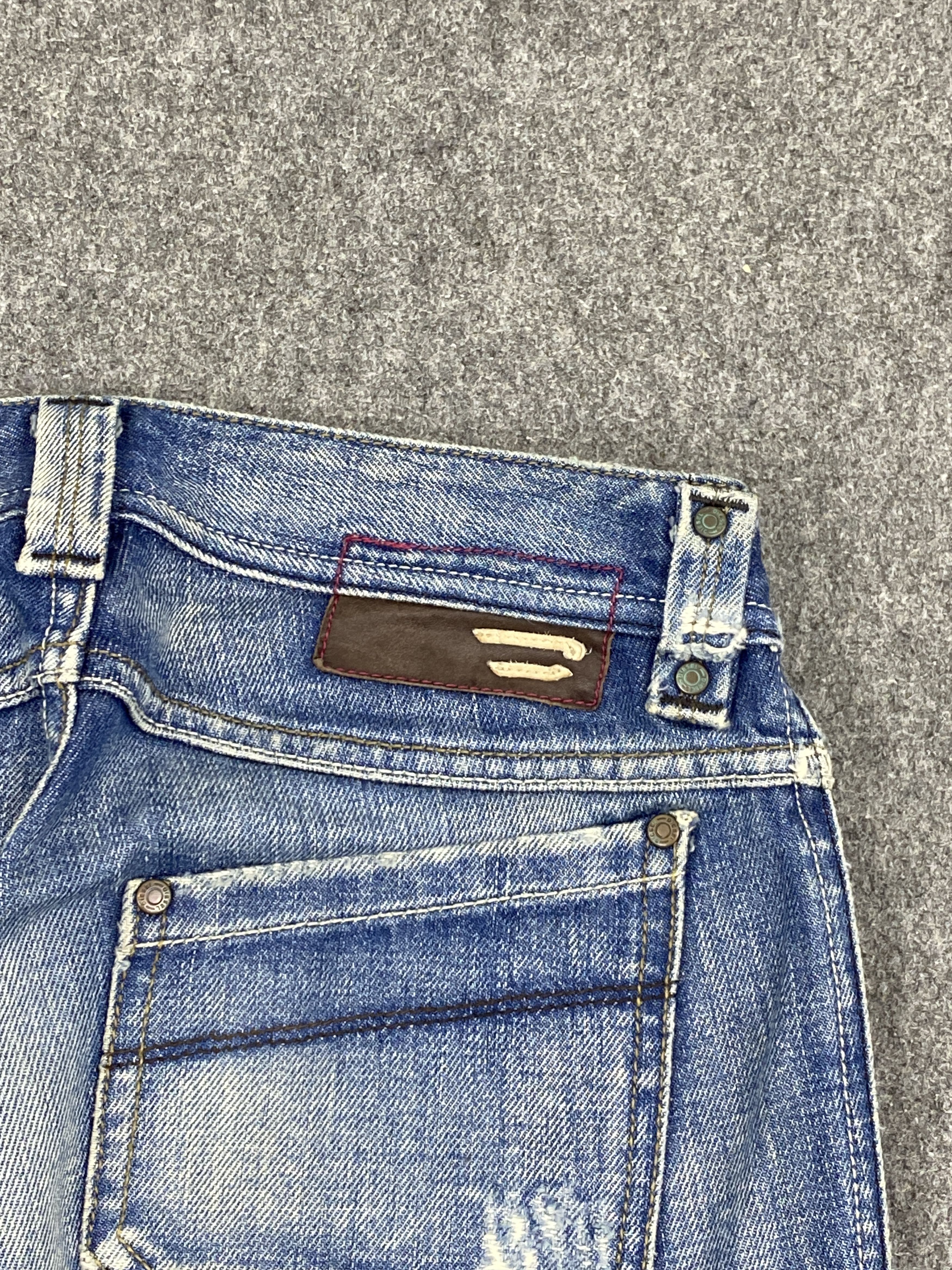 Diesel Vintage Diesel Multi Pocket Denim Blue Jeans DP2744 Size US 28 / EU 44 - 20 Thumbnail
