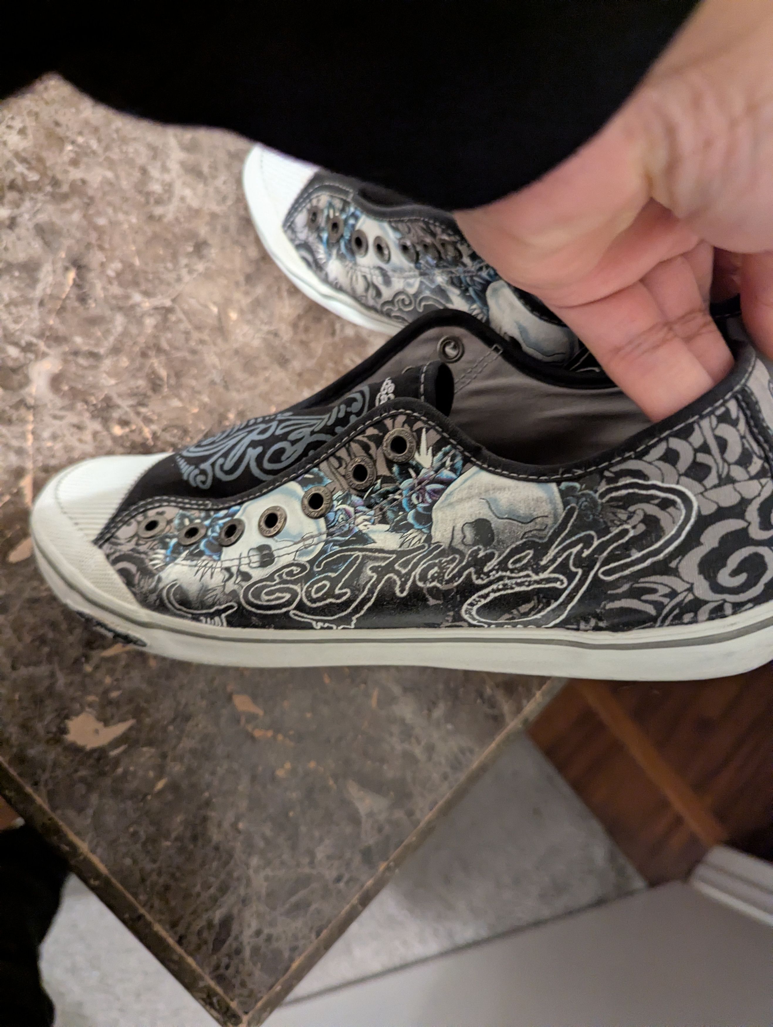 Christian Audigier Ed Hardy Shoes Size US 11 / EU 44 - 6 Thumbnail