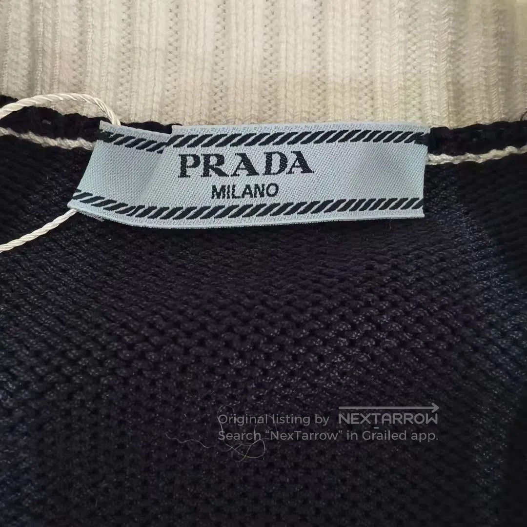 Prada Prada Women's Black Knit Cardigan. Size S / US 4 / IT 40 - 3 Thumbnail