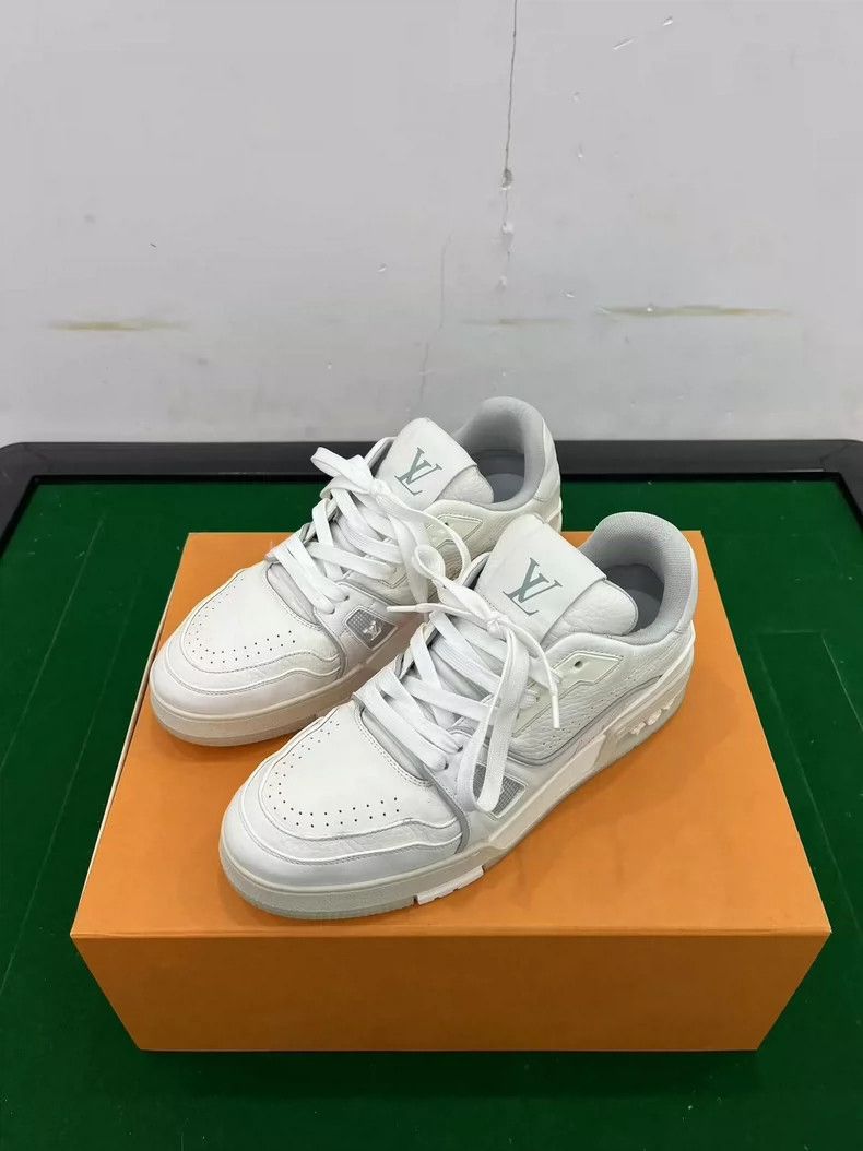Louis Vuitton Louis Vuitton Trainer White Sneakers - dmc Size US 7 / EU 40 - 1 Thumbnail