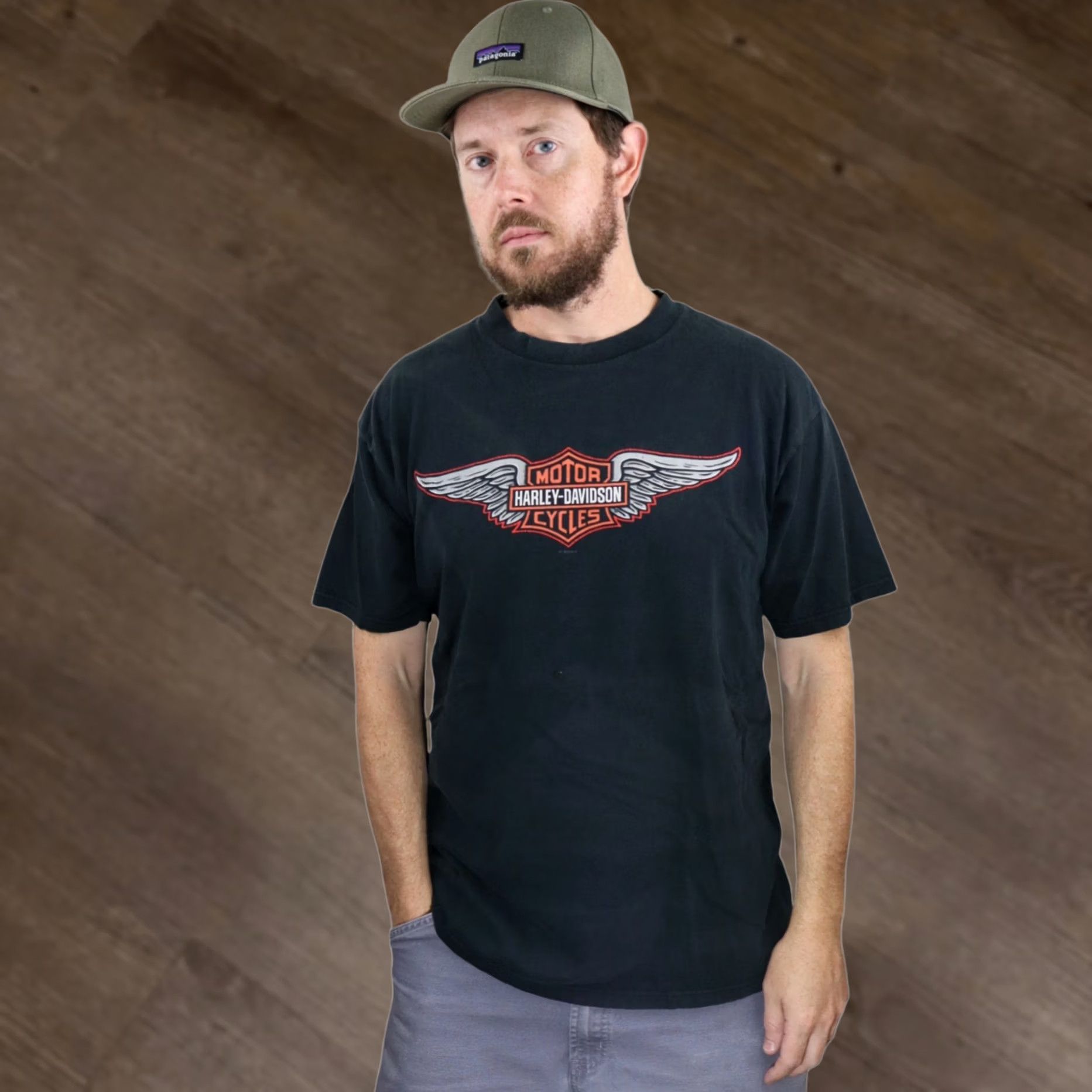 Harley Davidson × Vintage Vintage Harley-Davidson Waco, TX tee 