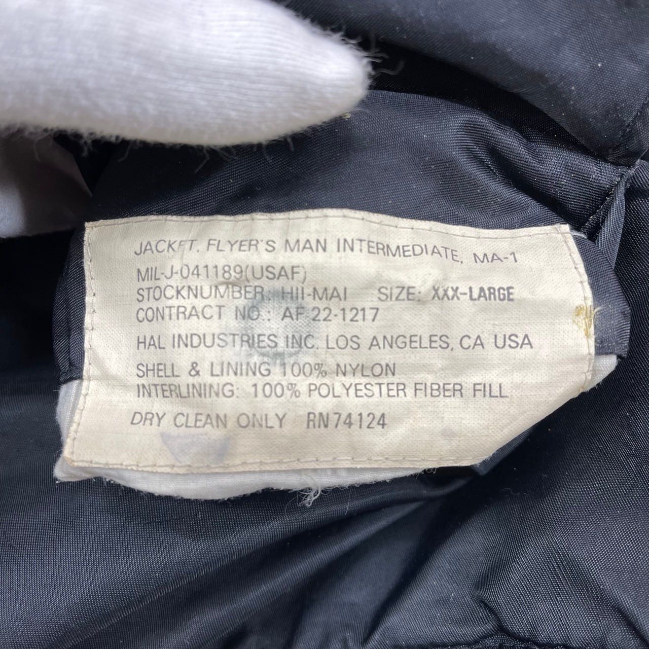 Other CITY OF LA by HAL INDUSTRIES INC Flight Jacket Type MA-1 Size US XXL / EU 58 / 5 - 14 Thumbnail