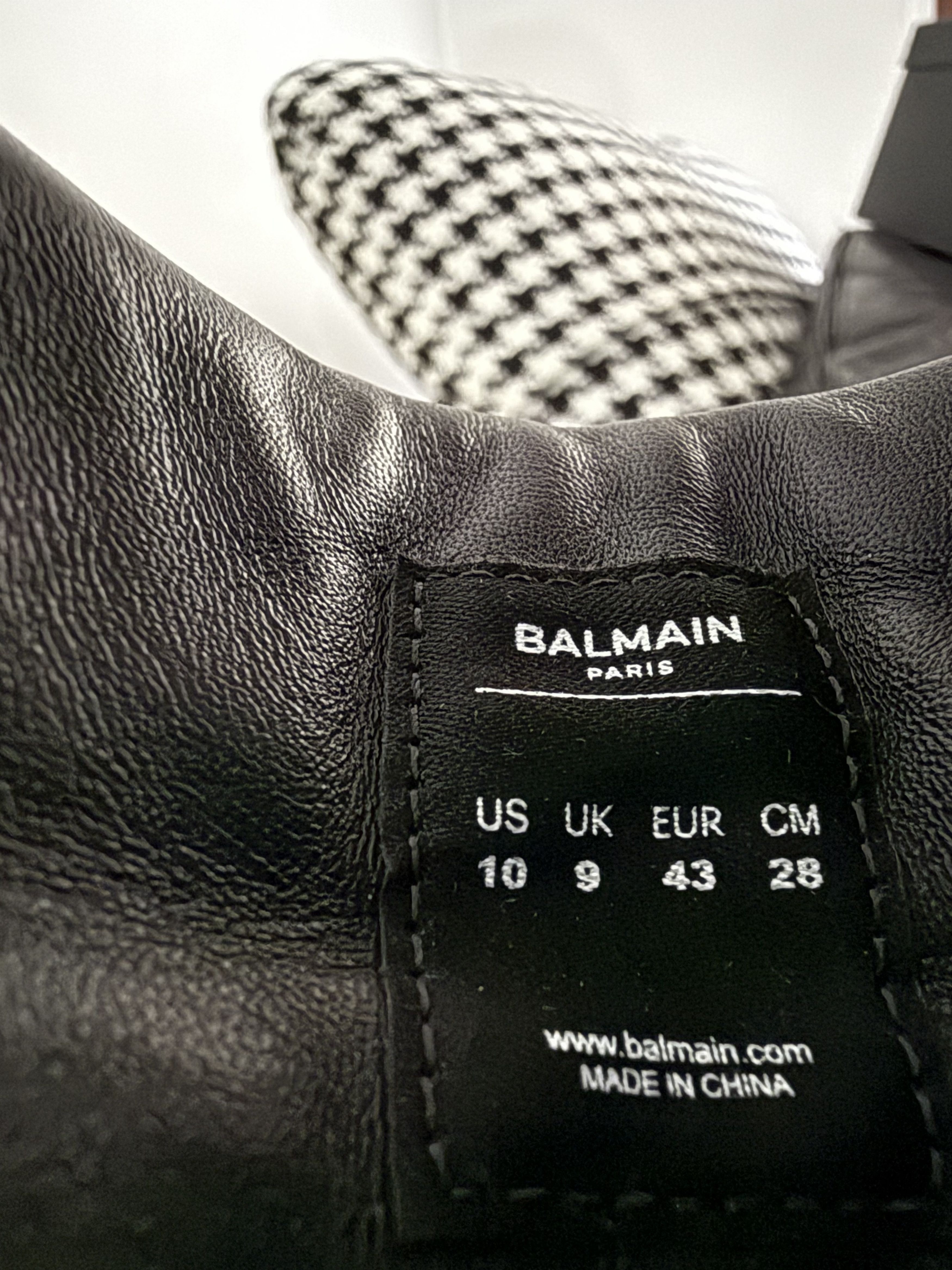 Balmain the only one on grailed B-IT Sneakers Size US 10 / EU 43 - 20 Thumbnail
