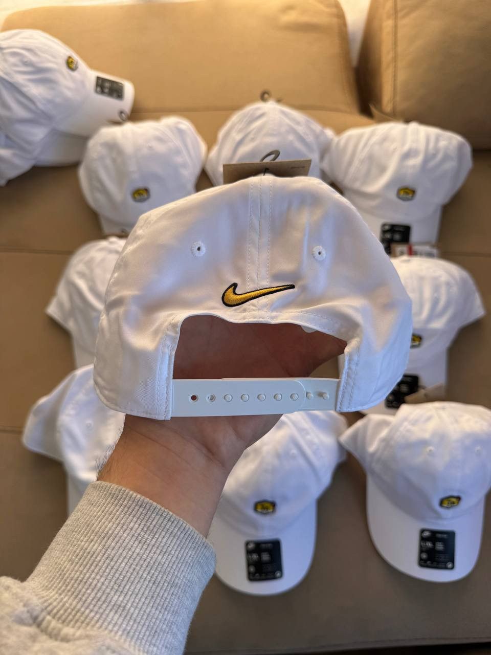 Nike Nike Air Max Plus Tn Cap Hat White Adjustable L/XL New Size ONE SIZE - 3 Thumbnail