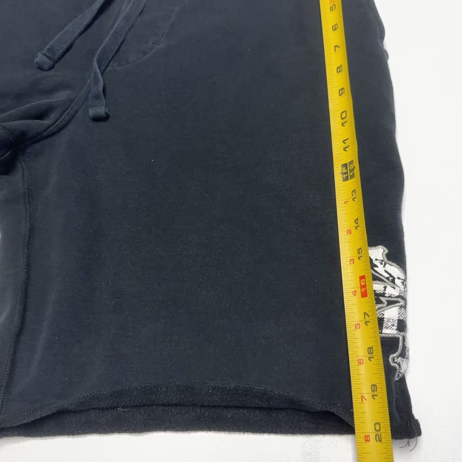 Zoo York Zoo York Sweat Shorts Mens XL Black Y2K Skate Baggy Size US 36 / EU 52 - 11 Thumbnail