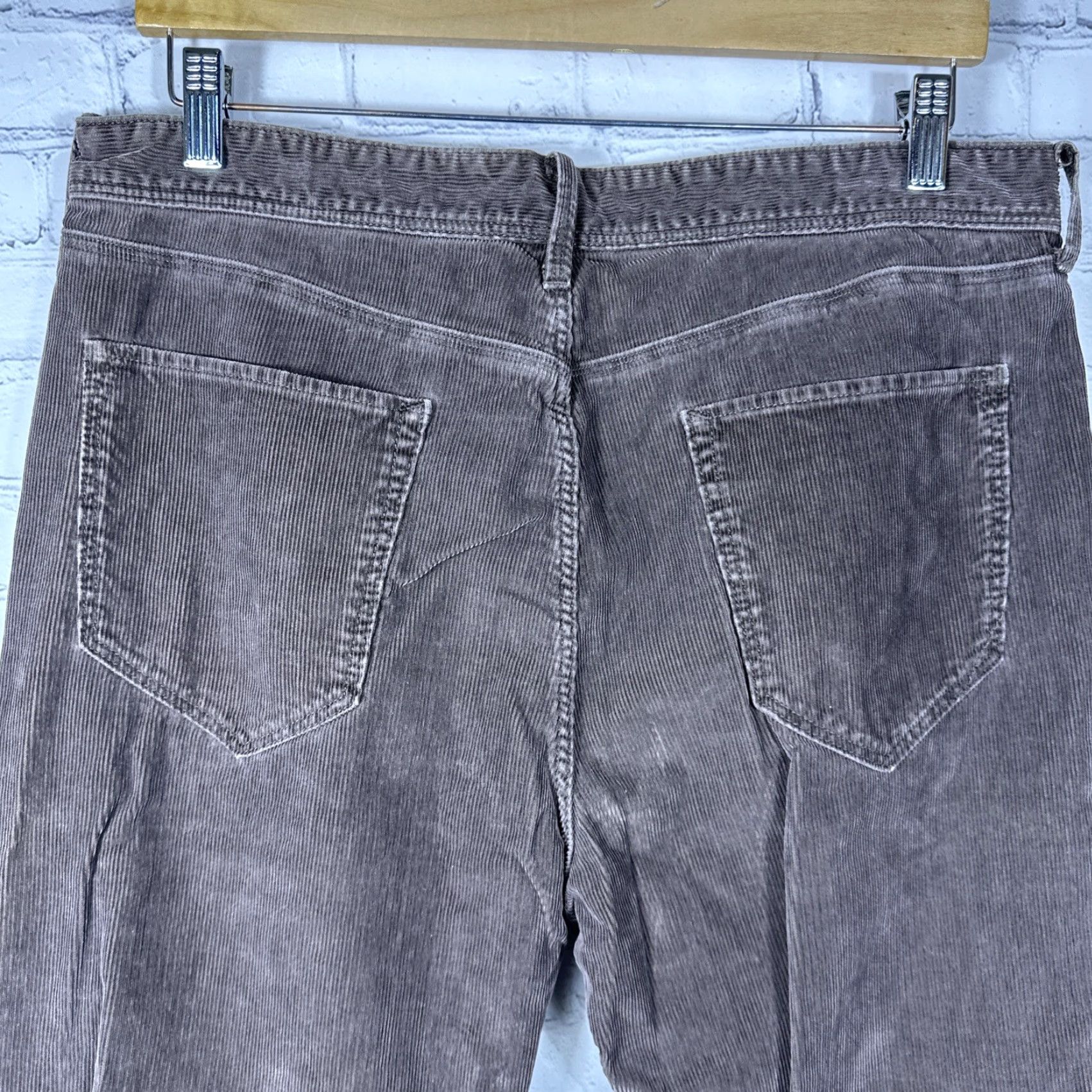 Banana Republic Banana Republic Pants Chino Straight Fit Brown 34x32 Cotton Pima Size US 34 / EU 50 - 6 Thumbnail