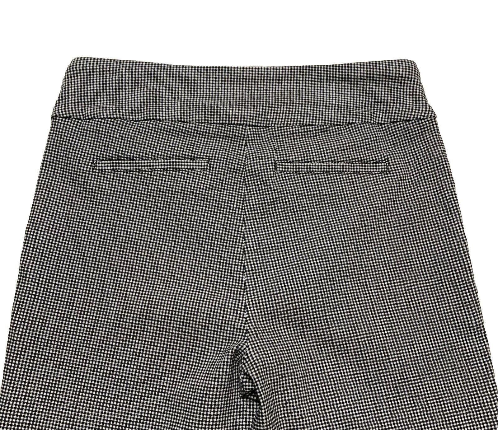 Other Hilary Radley Women's S/CH Black White Gingham Pull-On Pants Size 28" / US 6 / IT 42 - 7 Thumbnail