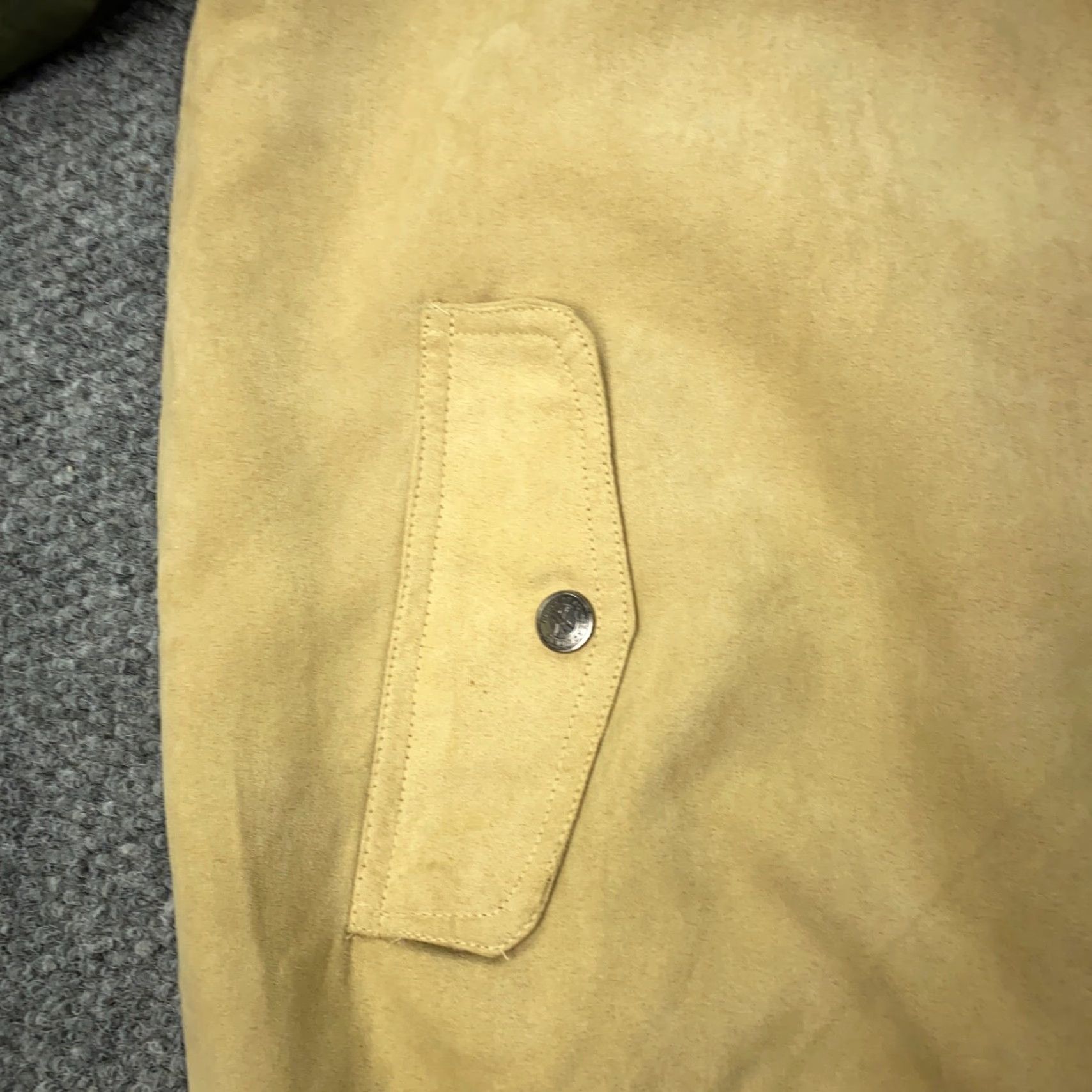 Vintage VINTAGE Black Keys Jacket Mens XL Beige Green Bomber Size US XL / EU 56 / 4 - 3 Thumbnail