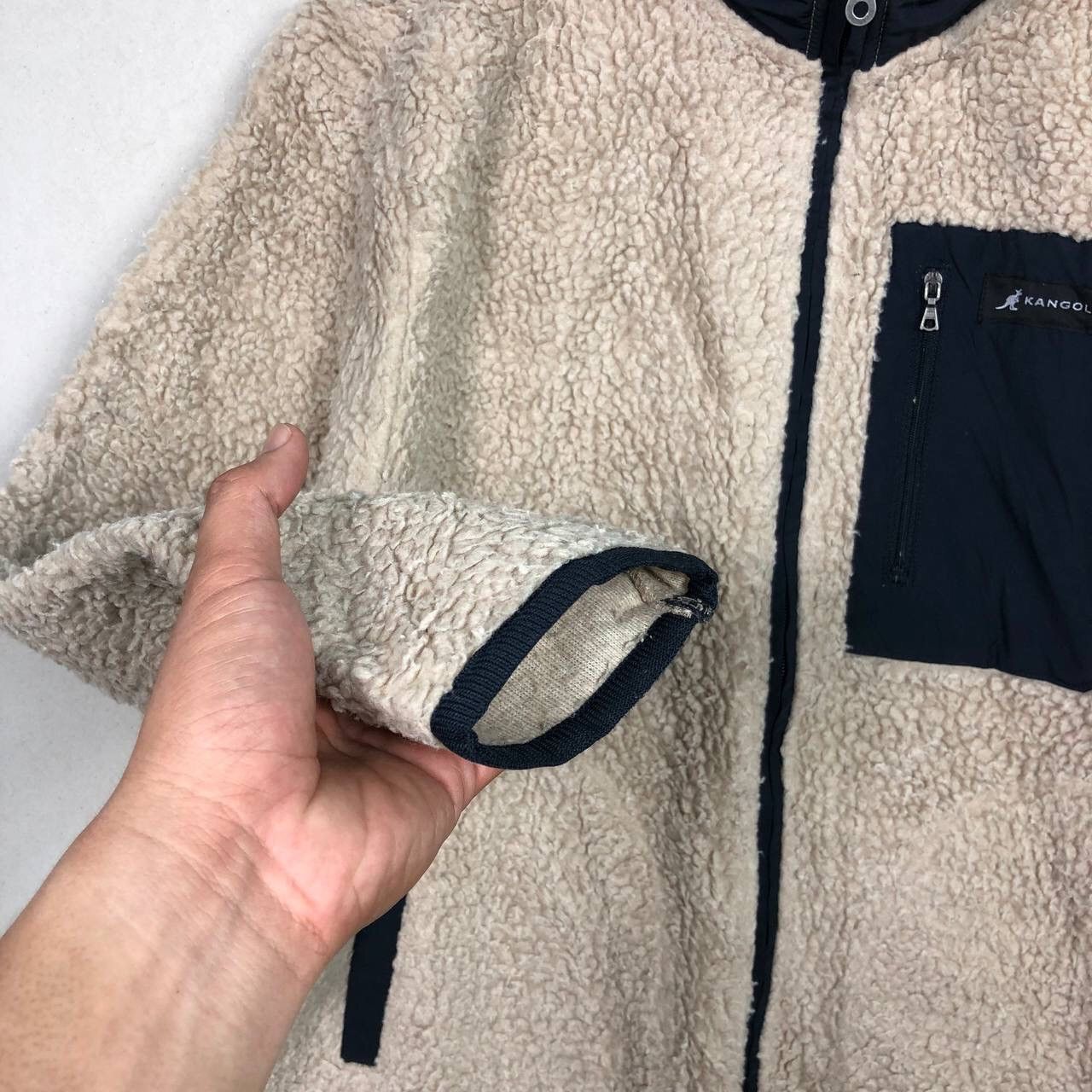 Kangol Vintage Kangol Pile Fleece Jacket Size US L / EU 52-54 / 3 - 5 Thumbnail