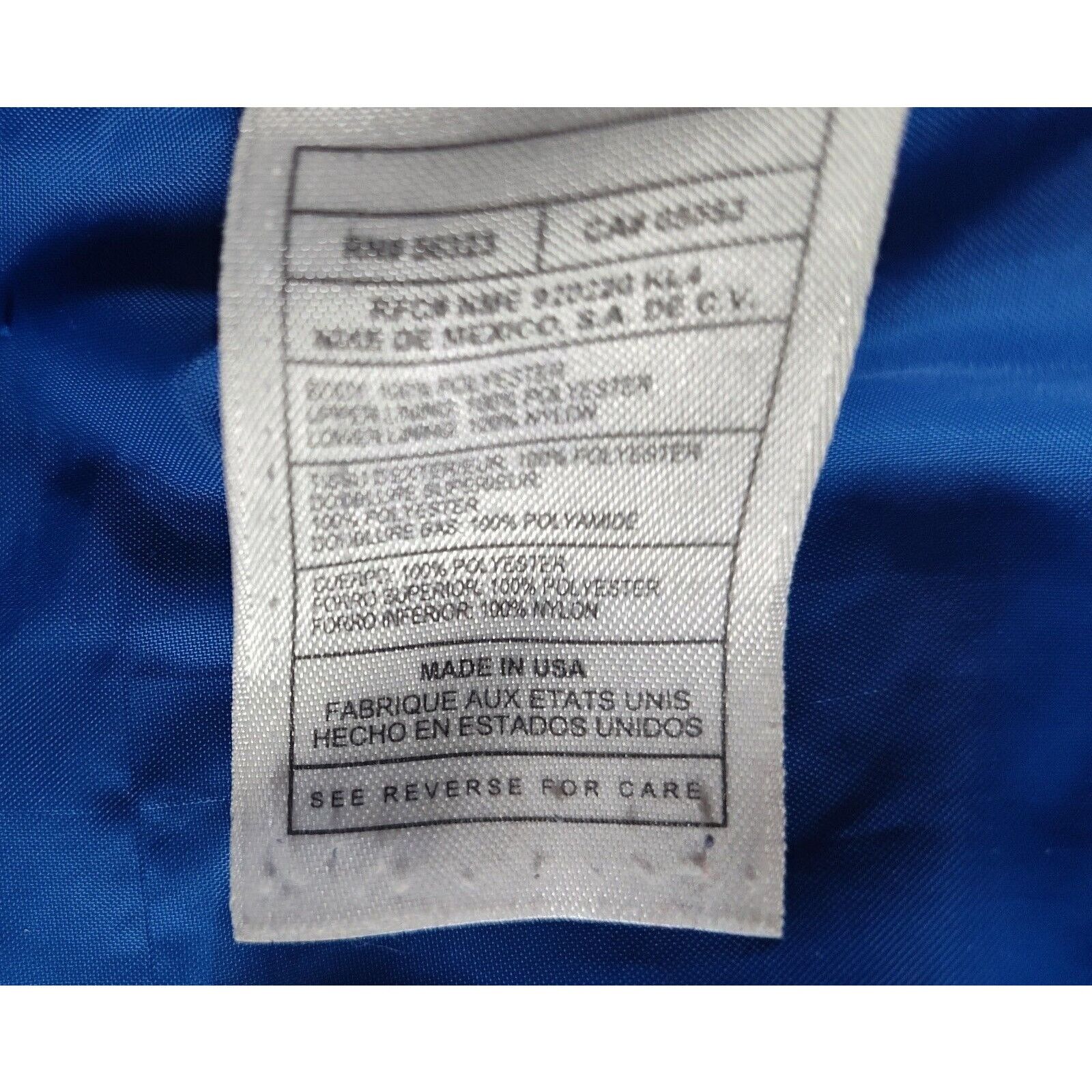 Nike VTG Kansas Jayhawks Team Nike Jacket Men’s L Blue Made USA Size US L / EU 52-54 / 3 - 17 Thumbnail