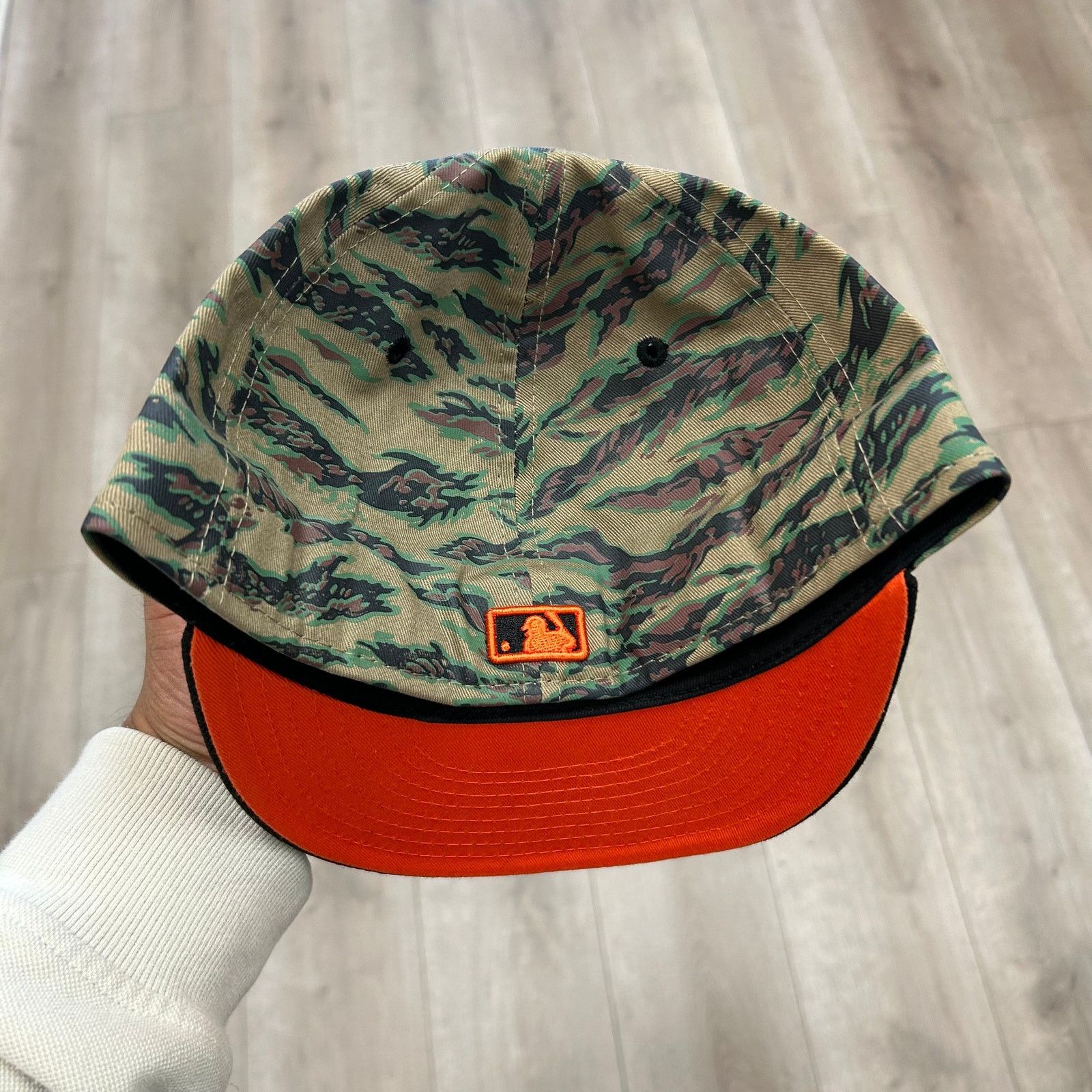 New Era San Francisco Giants New Era League Vet Tiger Camo Hat Size ONE SIZE - 4 Thumbnail