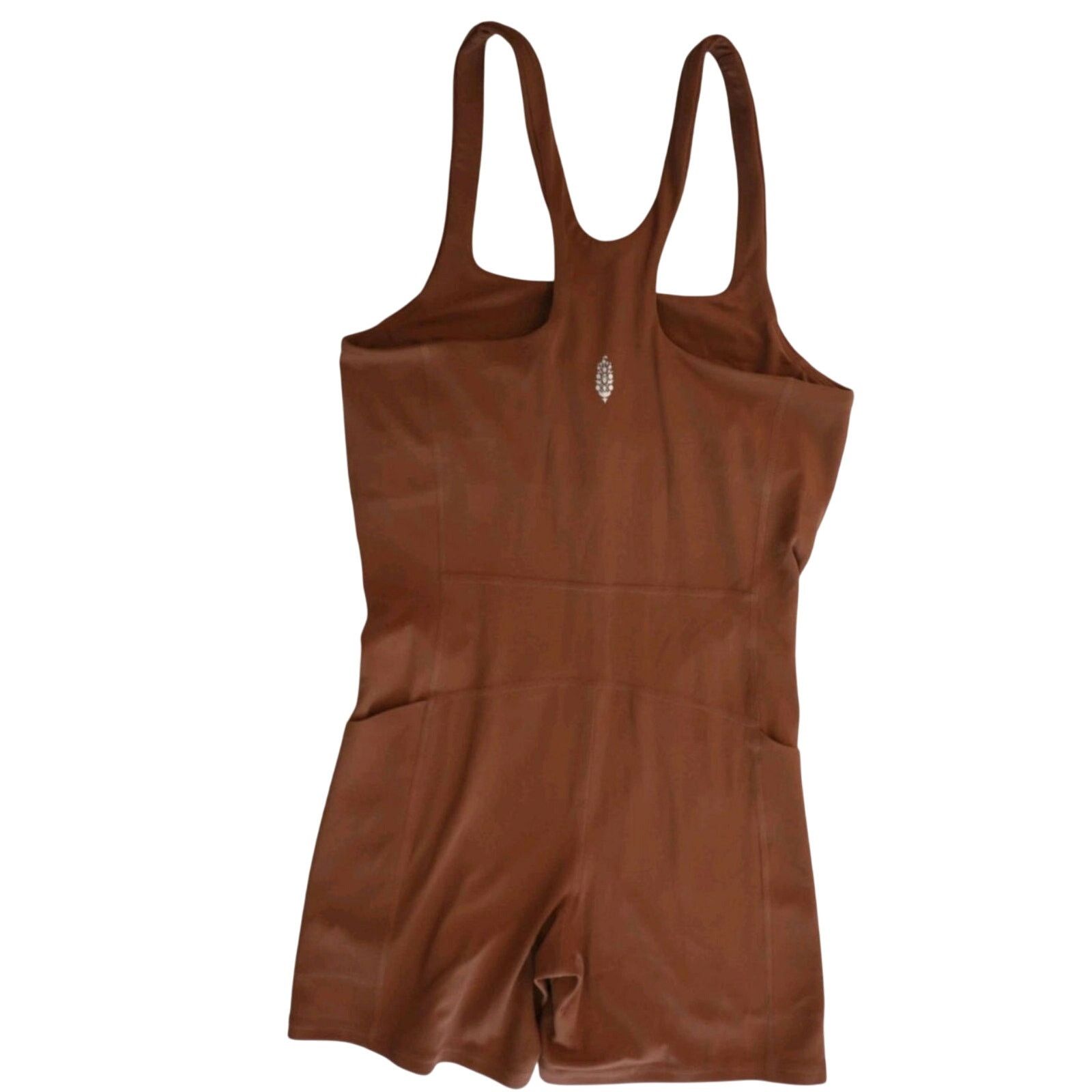 Free People New FP MOVEMENT Never Better Runsie $78 MEDIUM Sequoia Size 32" / US 10 / IT 46 - 6 Thumbnail