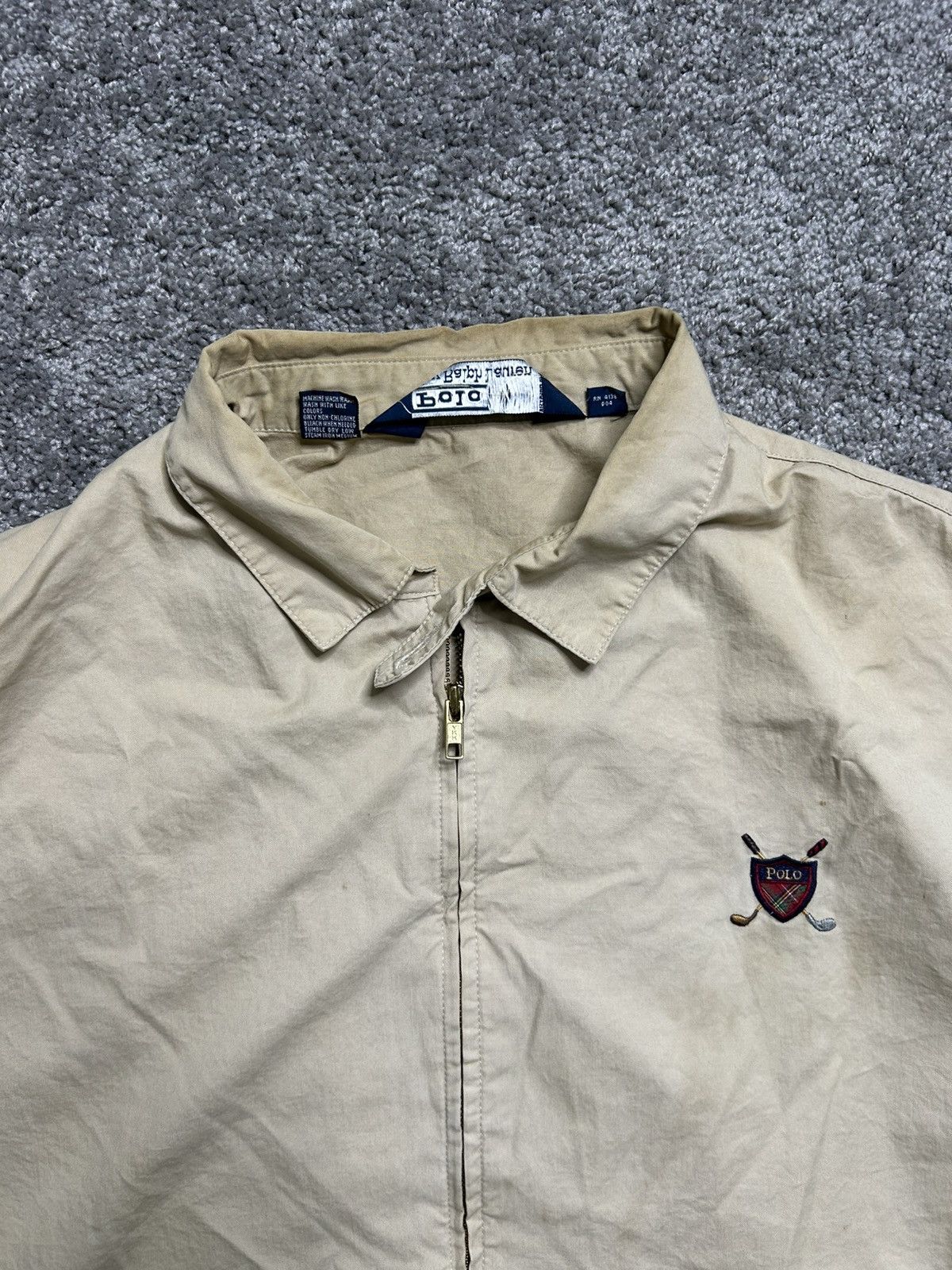 Polo Ralph Lauren Vintage 80s/90s Polo Ralph Lauren Golf Herrington Jacket Size US XL / EU 56 / 4 - 2 Thumbnail