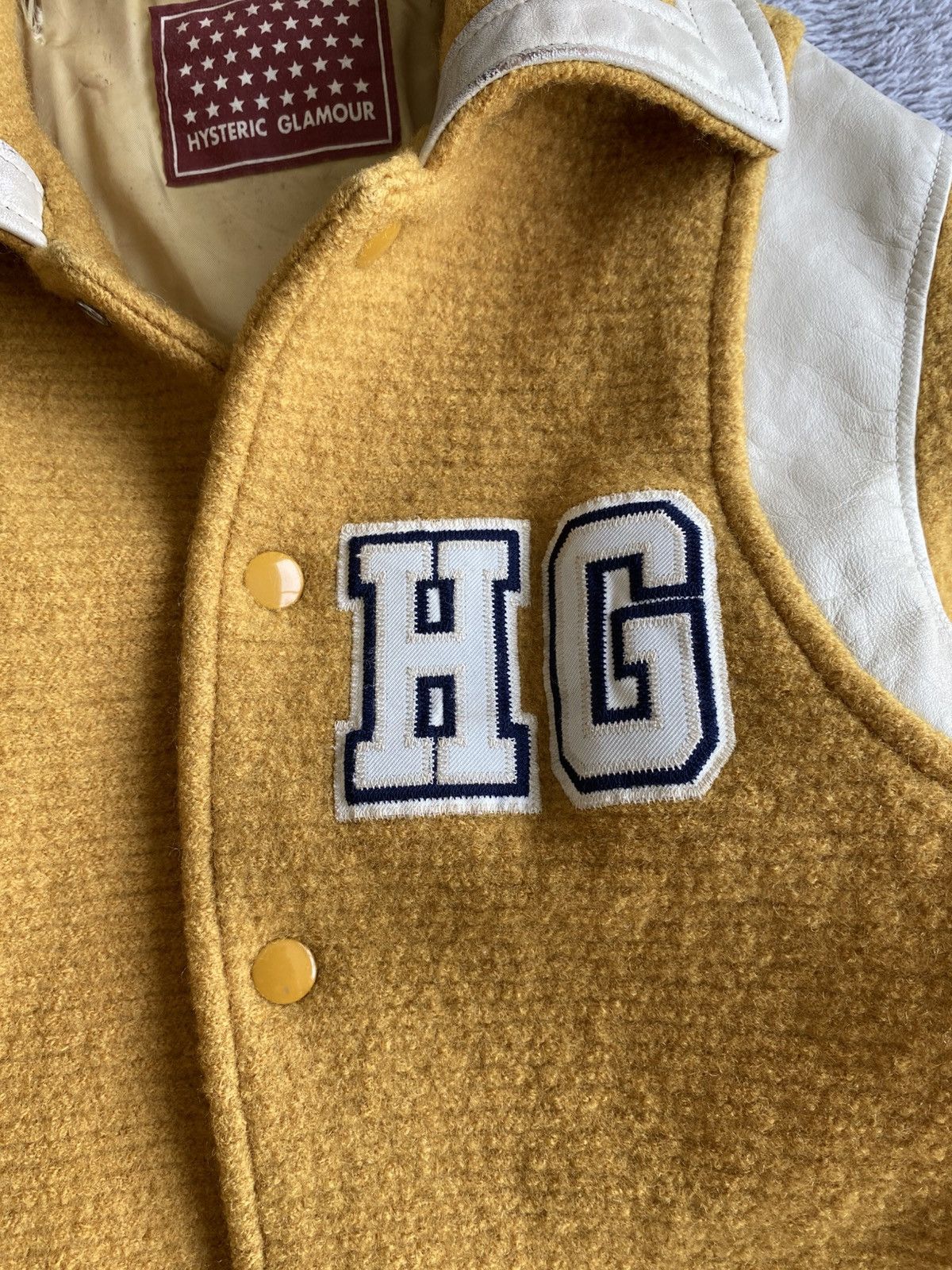 Hysteric Glamour Vintage 90s Heavy Hysteric Glamour Varsity Jacket Size US S / EU 44-46 / 1 - 7 Thumbnail