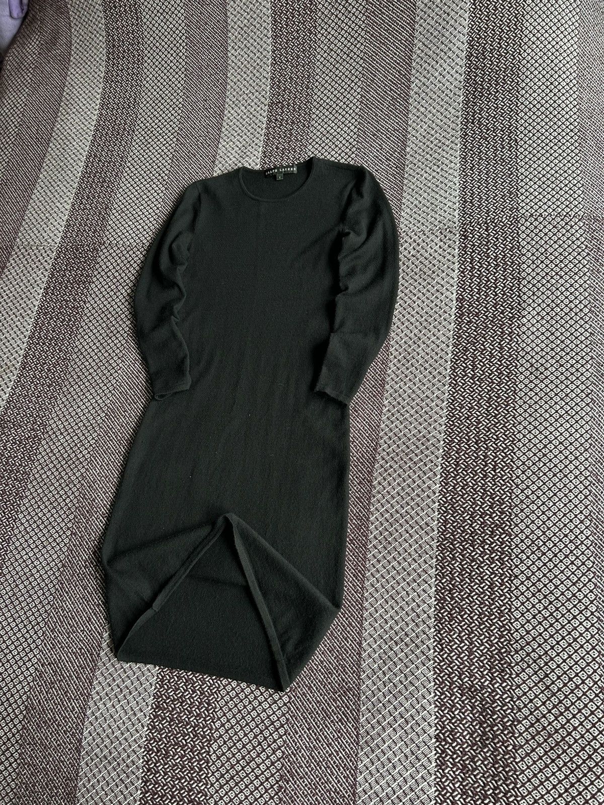 Polo Ralph Lauren × Ralph Lauren Ralph Lauren Maxi Dress Cashmere Rare Luxury Item Size S Size S / US 4 / IT 40 - 2 Thumbnail